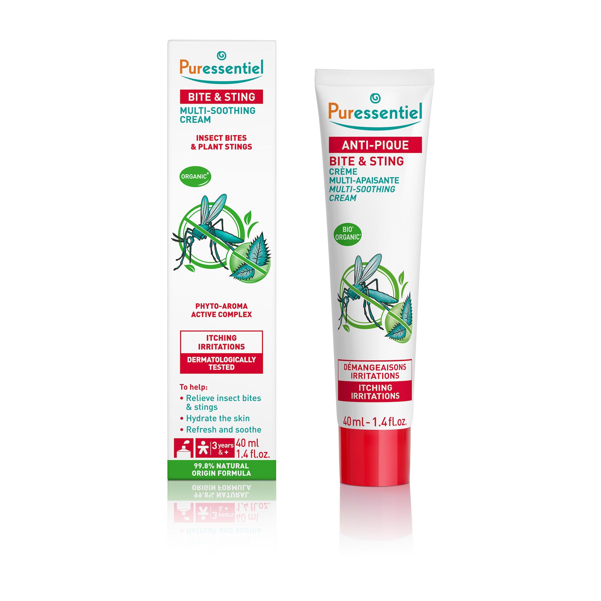 PURESSENTIEL Crème multi apaisante anti pique 40ml