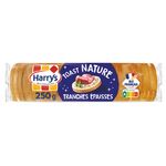 HARRYS Toast nature tranches épaisses 250g