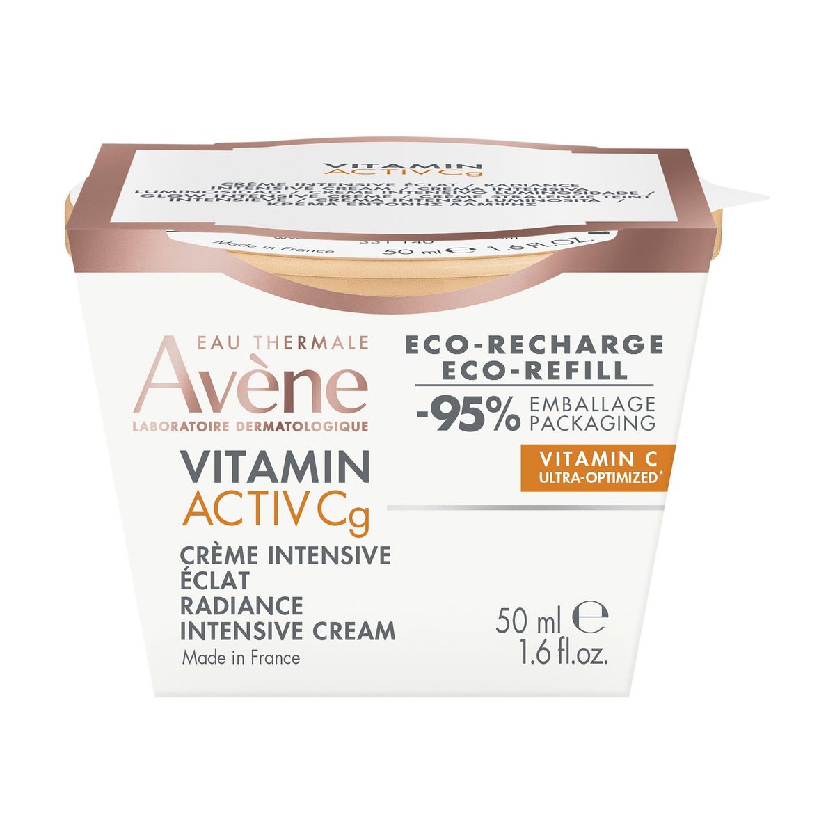 AVÈNE Vitamin Activ Cg Eco-Recharge Crème intensive éclat 50ml