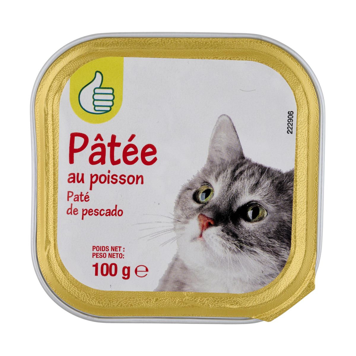 POUCE Pâtée au poisson pour chat 100g