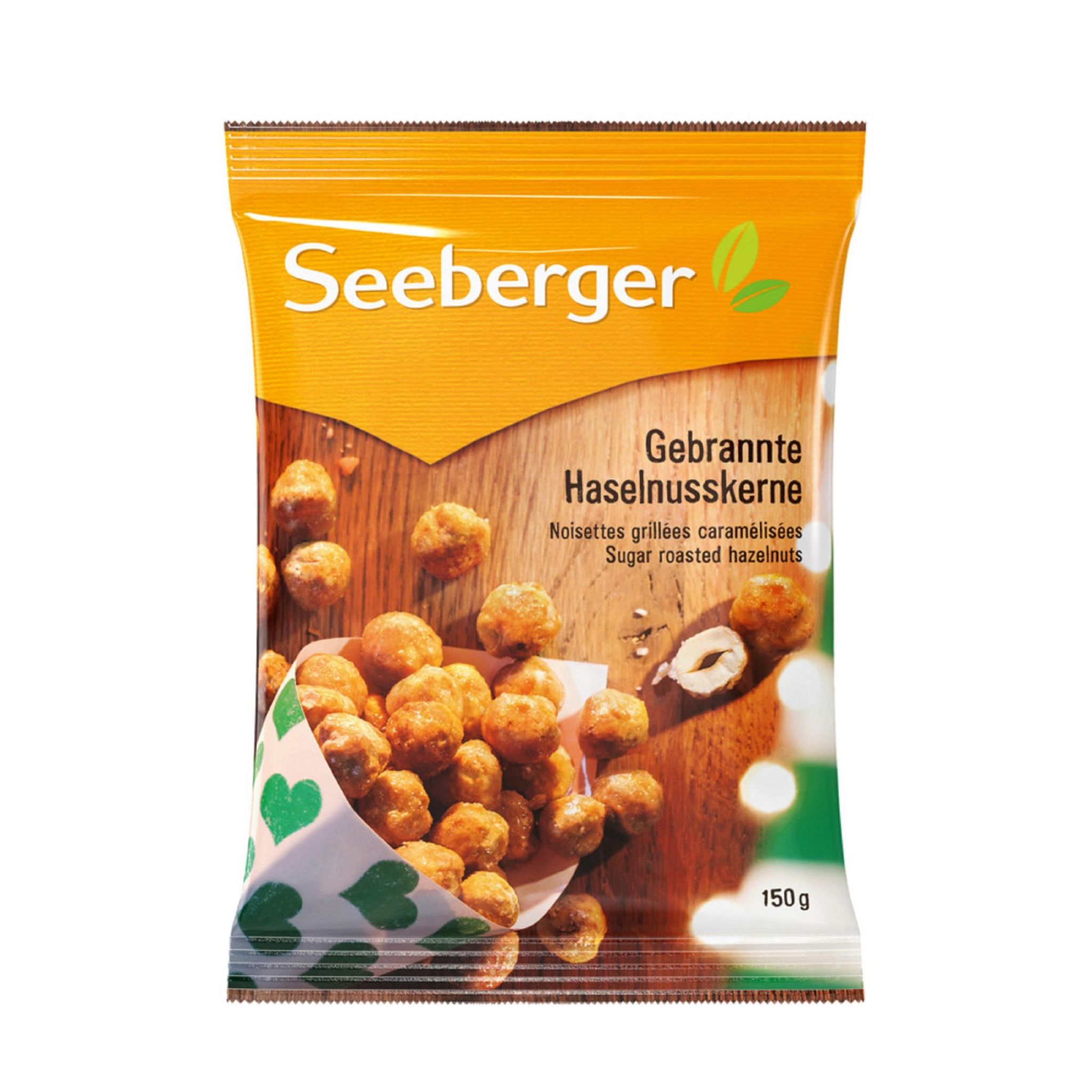 SEEBERGER Noisettes grillées caramélisées 150g