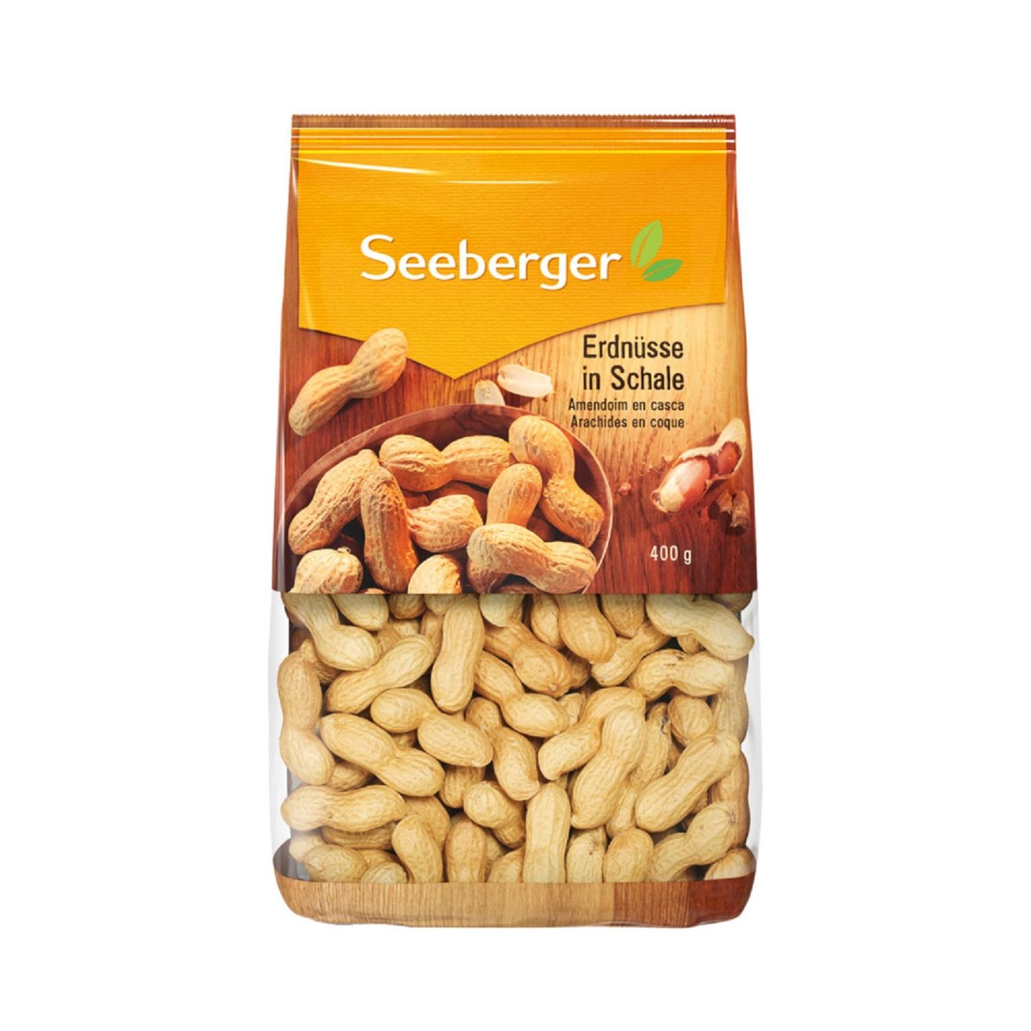 SEEBERGER Arachides en coque 400g
