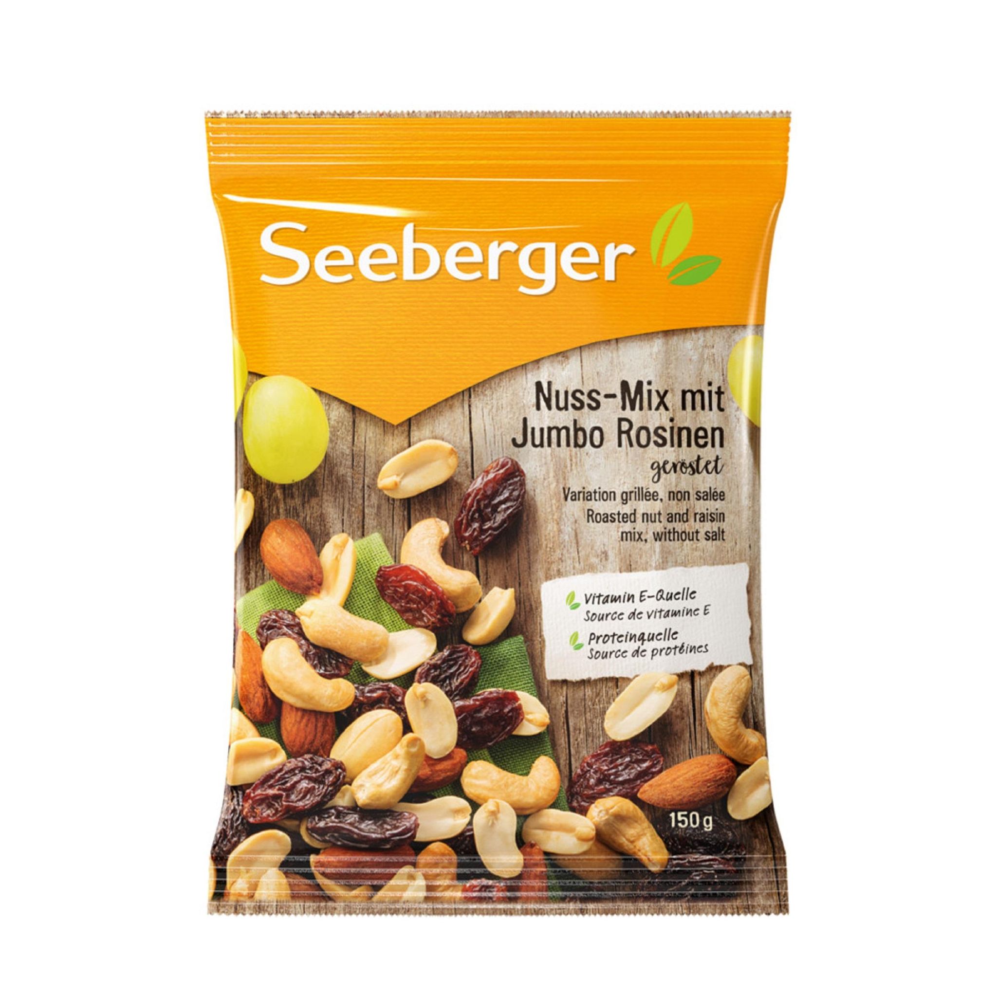 SEEBERGER Variation grillée, non salée 150g