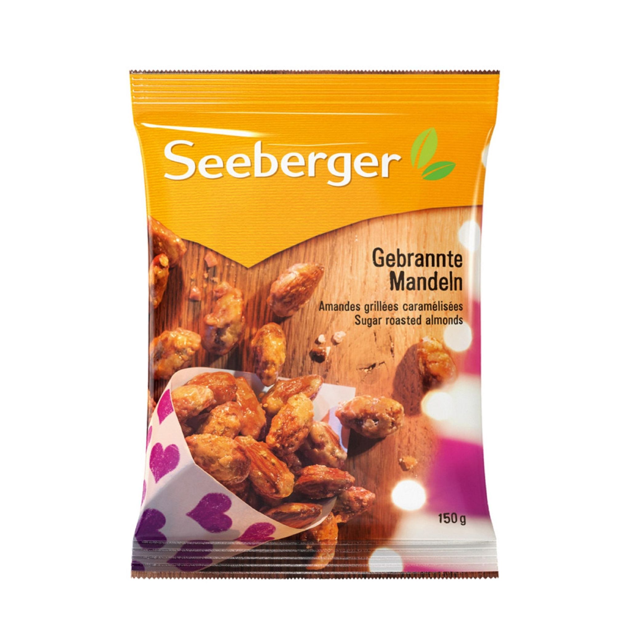 SEEBERGER Amandes grillées caramélisées 150g