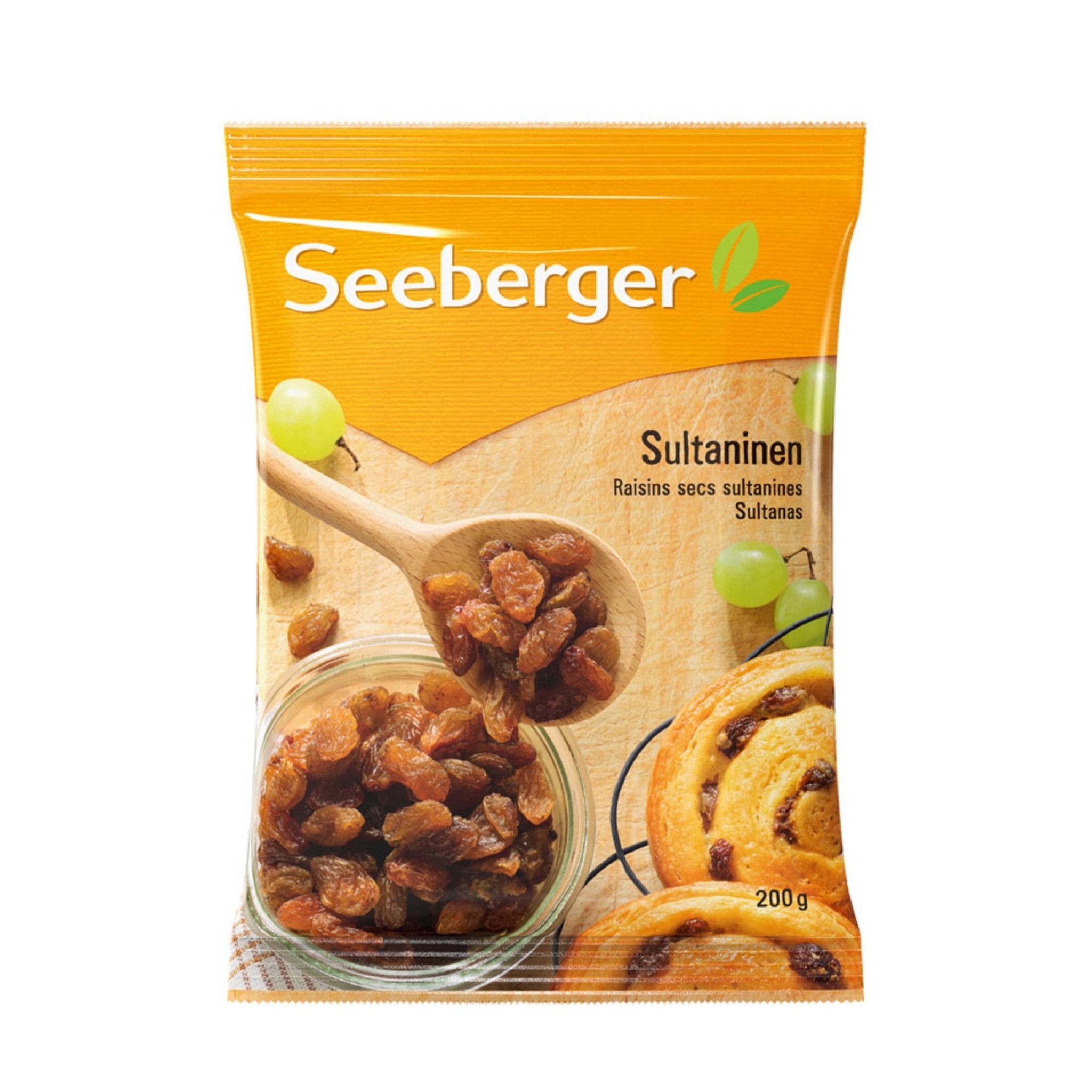 SEEBERGER Raisins secs sultanines 200g