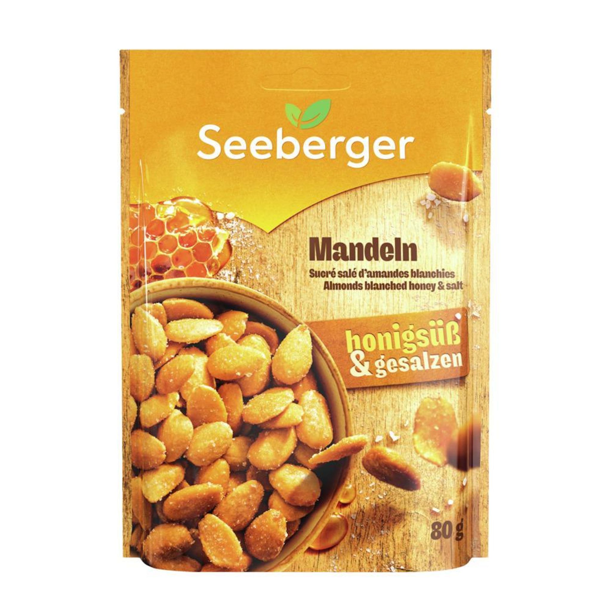 SEEBERGER Sucré salé d'amandes blanchies 80g