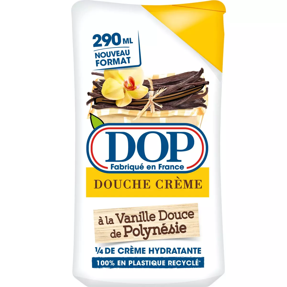 DOP Douche crème à la vanille douce de polynésie 290ml