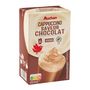 Voir la diapositive 4 : AUCHAN Cappuccino saveur chocolat en sticks 8 sticks 8x18g