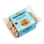 Voir la diapositive 2 : AUCHAN Pain burger sans gluten 4 pièces 300g