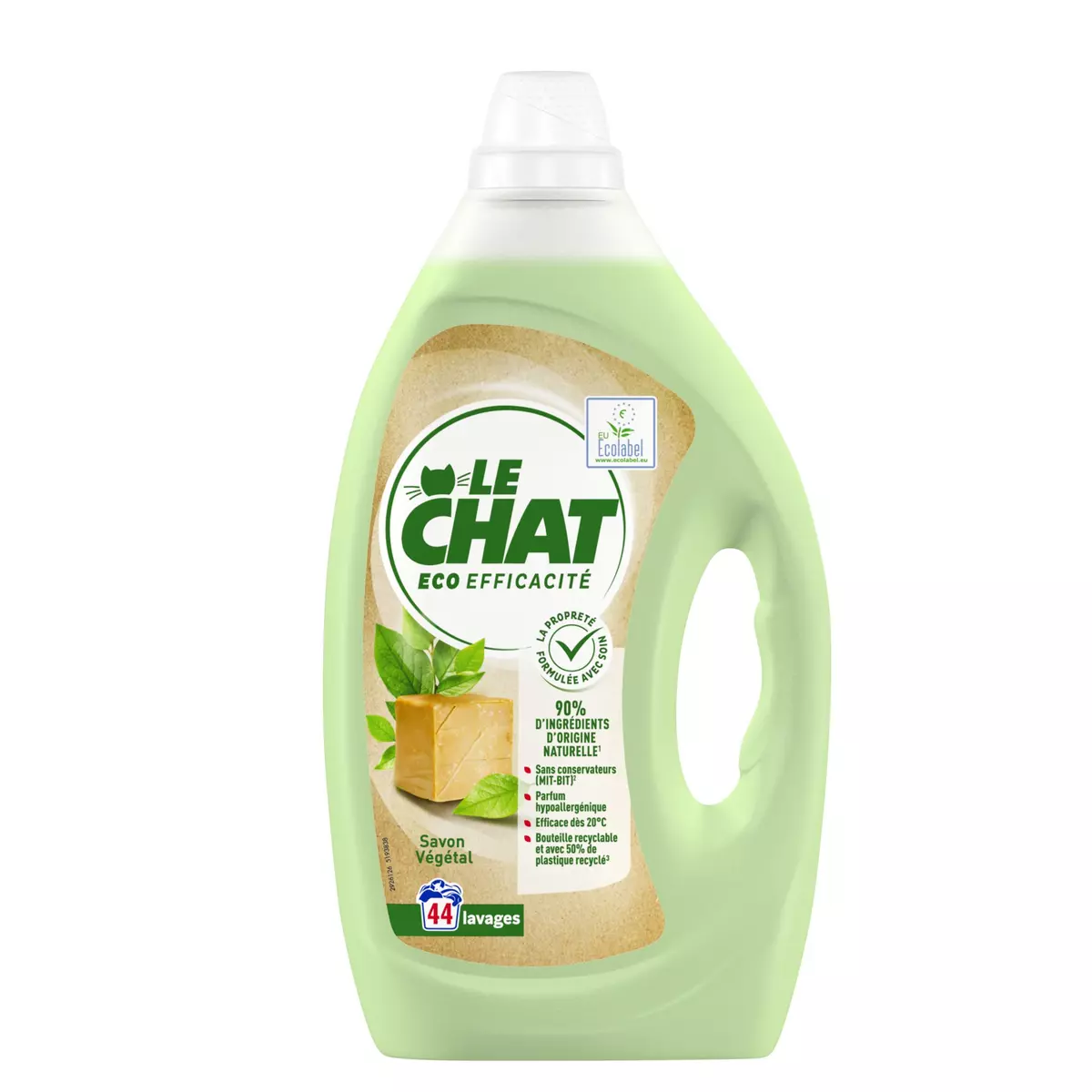LE CHAT Eco efficacité lessive liquide 44 lavages 1,98l
