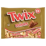 TWIX Mini barres chocolatées au biscuit recouvert de caramel 13 barres 275g