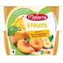Voir la diapositive 2 : MATERNE Spécialité pomme poire abricot brugnon banane sans sucres ajoutés 4x100g