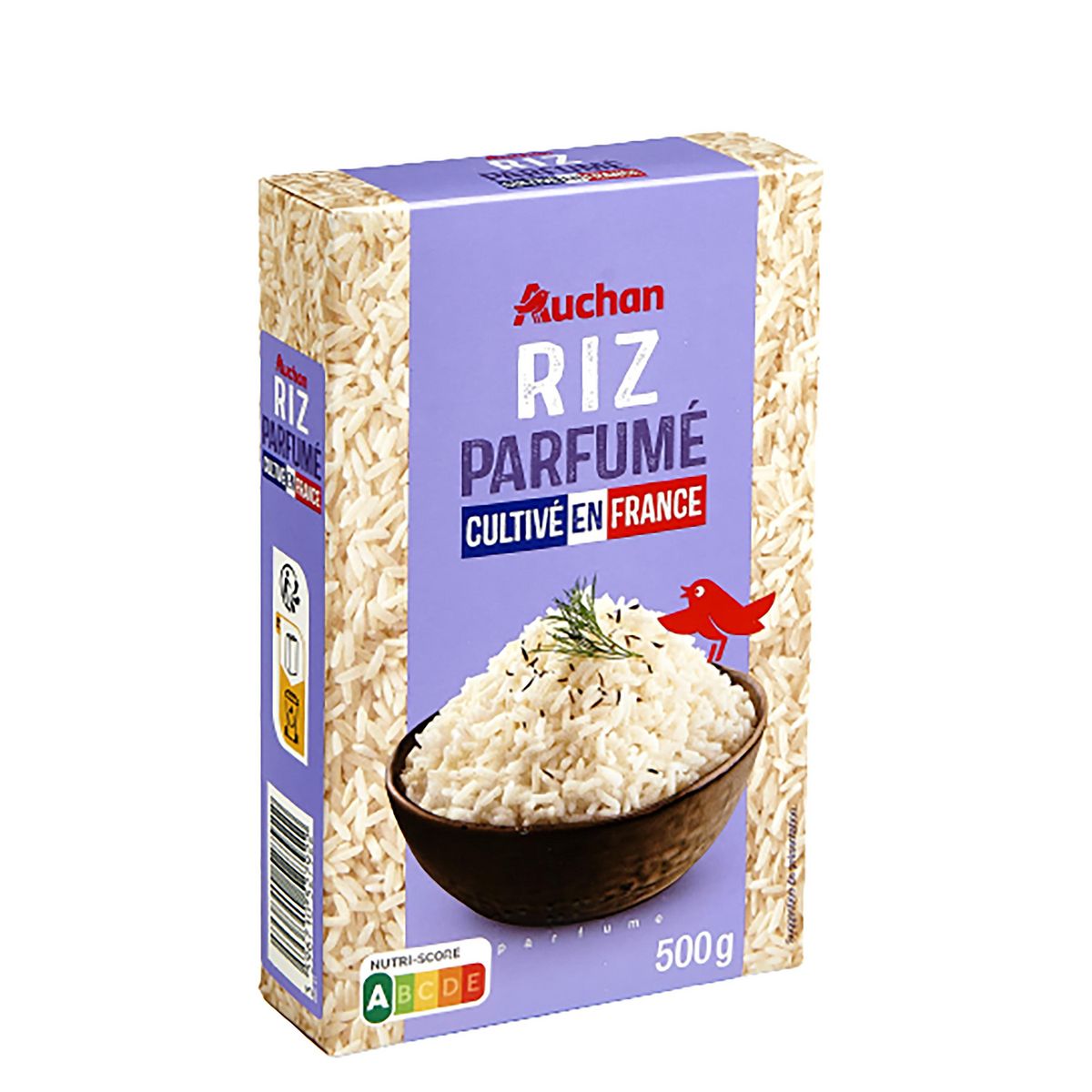 AUCHAN CULTIVONS LE BON Riz parfumé 500g