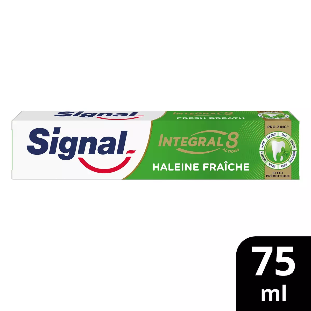SIGNAL Intégral 8 dentifrice haleine fraiche 75ml