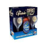 GOUDALE Coffret bière de Noël 7.2% avec deux verres de 25cl 75cl