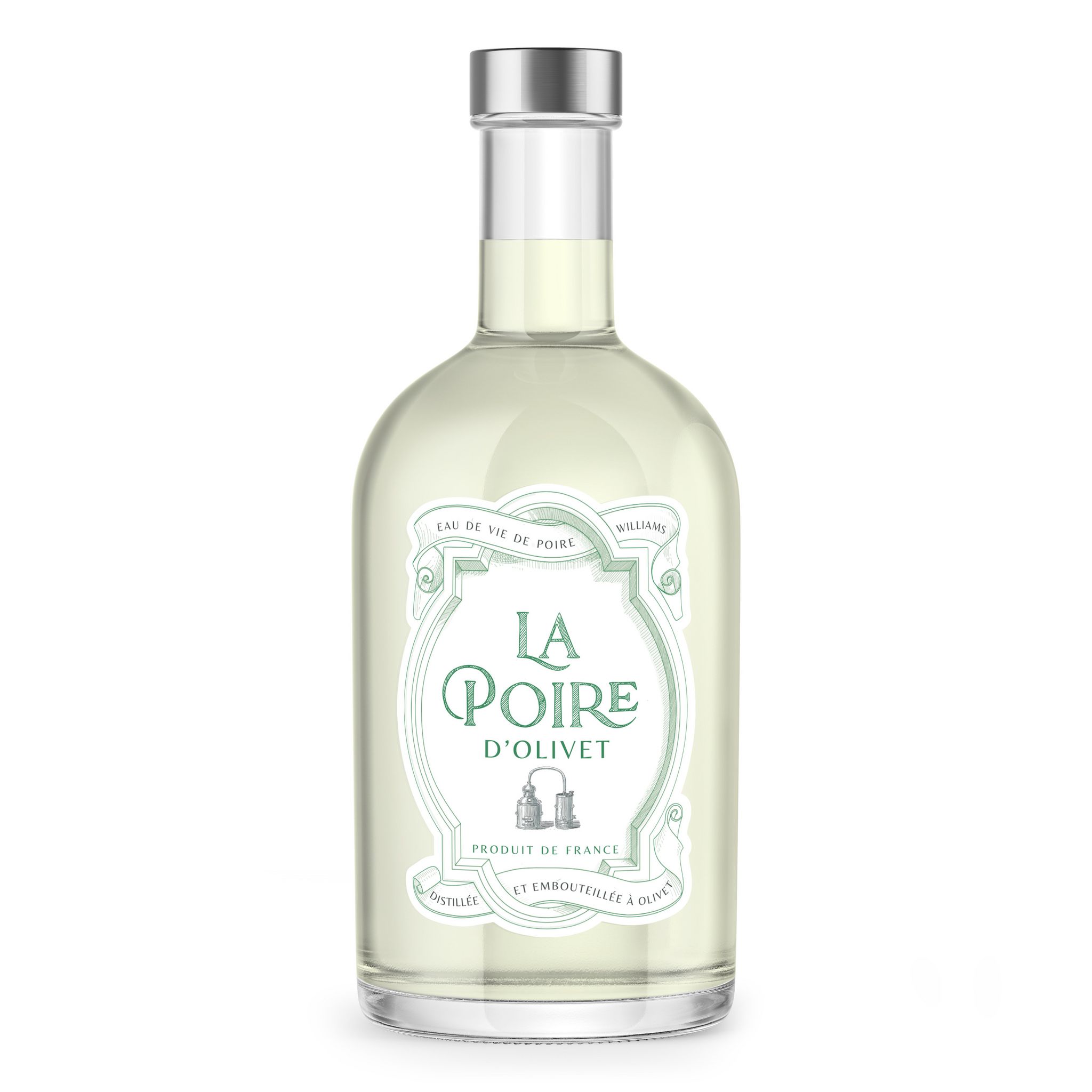 POIRE D'OLIVET Eau de vie de poire williams 43% 40cl