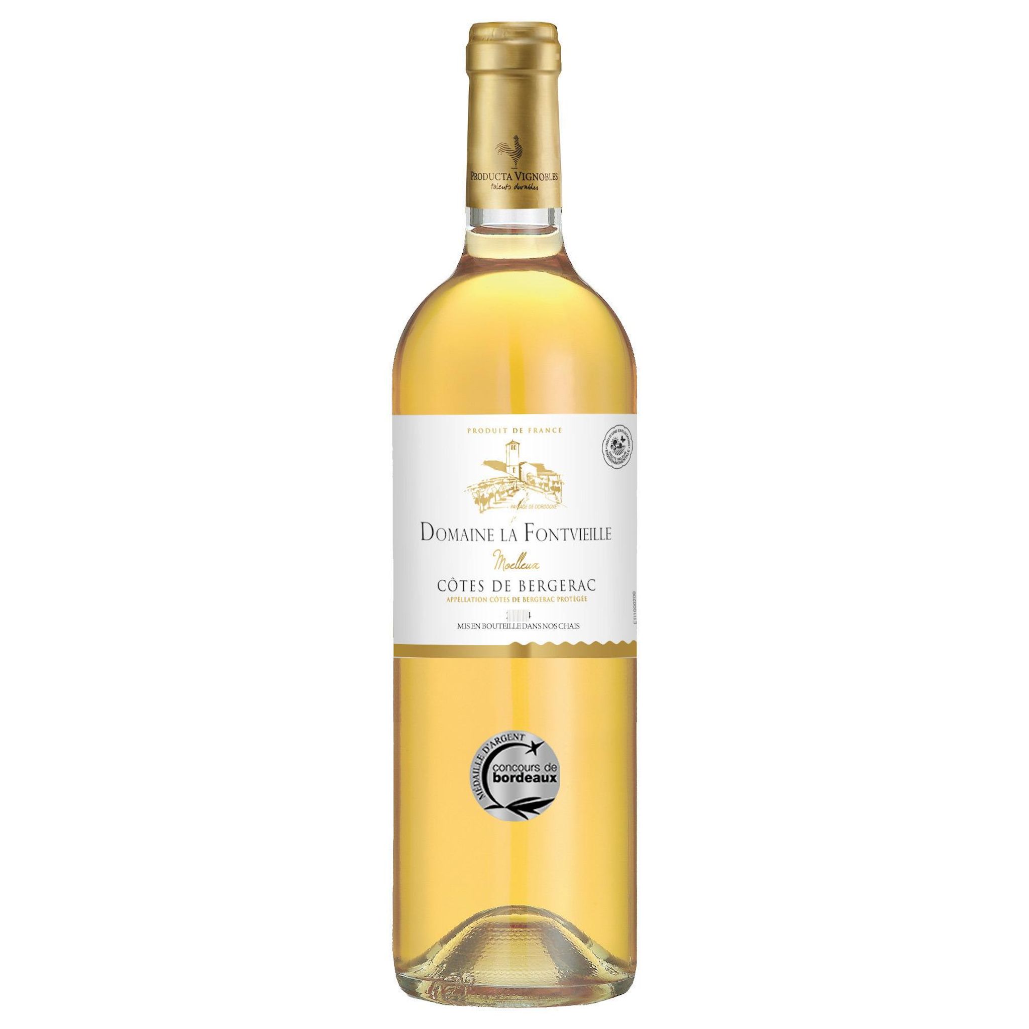 Côtes de Bergerac Moelleux Blanc Domaine La Fontvieille 75cl