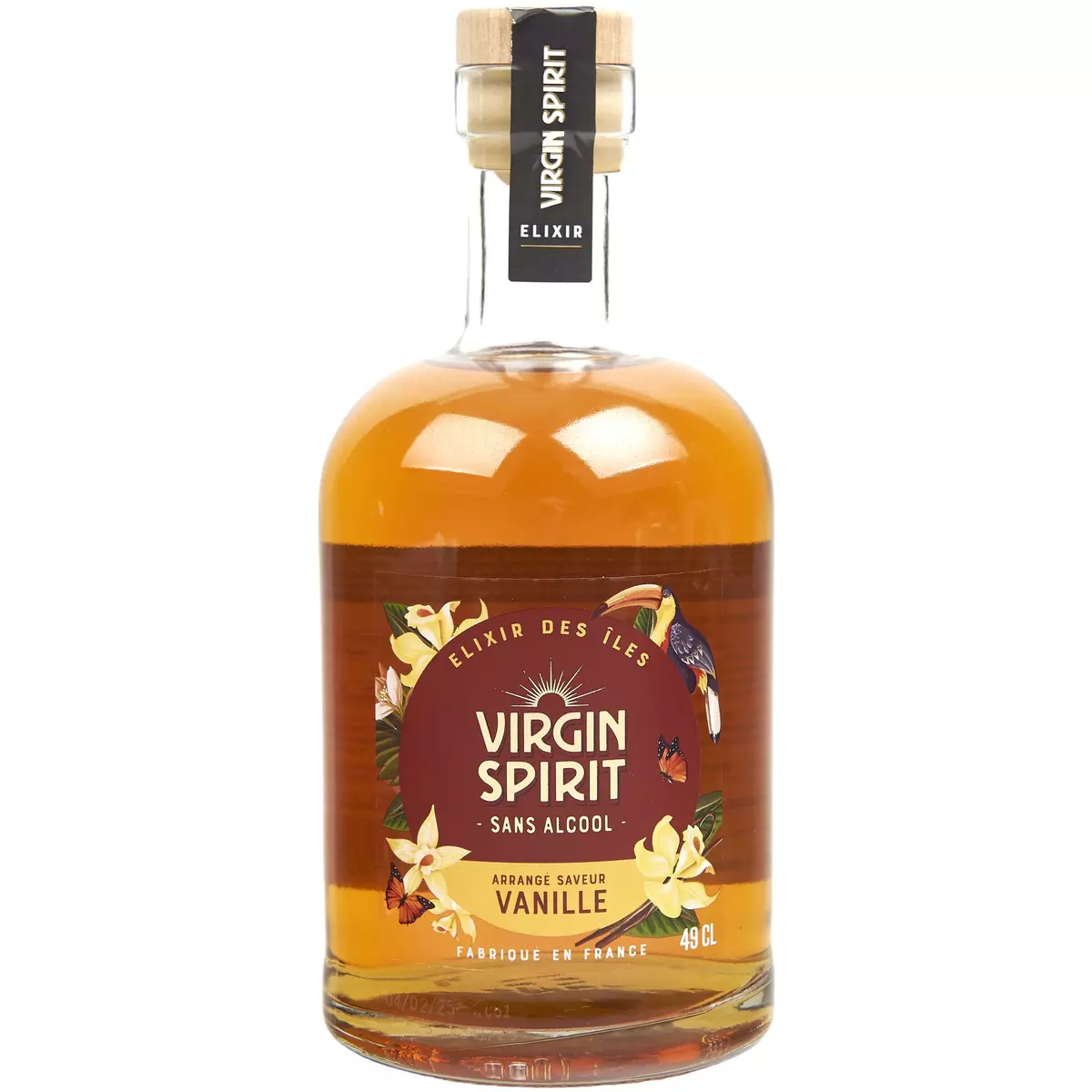 VIRGIN SPIRIT Elixir des îles arrangé saveur vanille 49cl