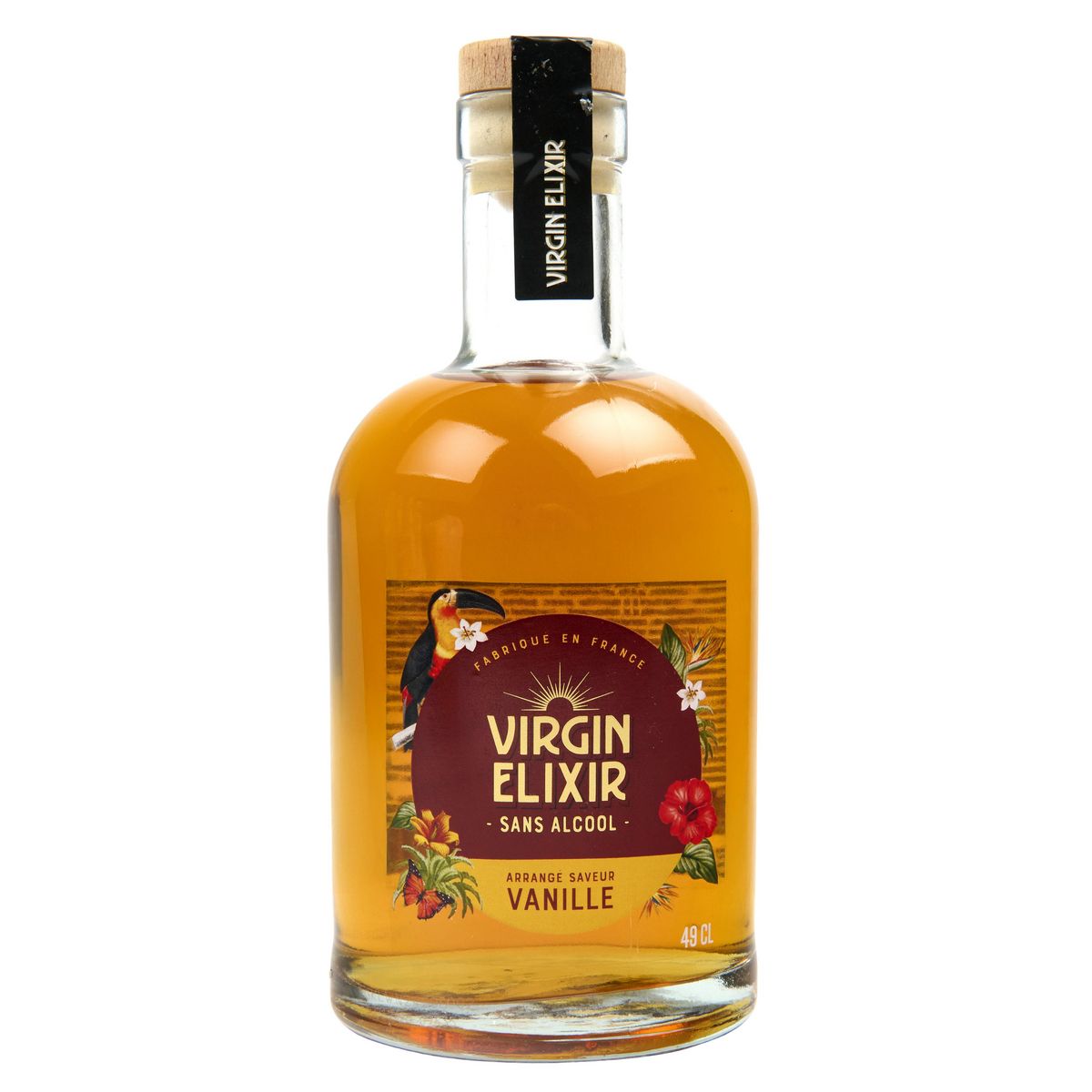 VIRGIN ELIXIR saveur vanille sans alcool 49cl