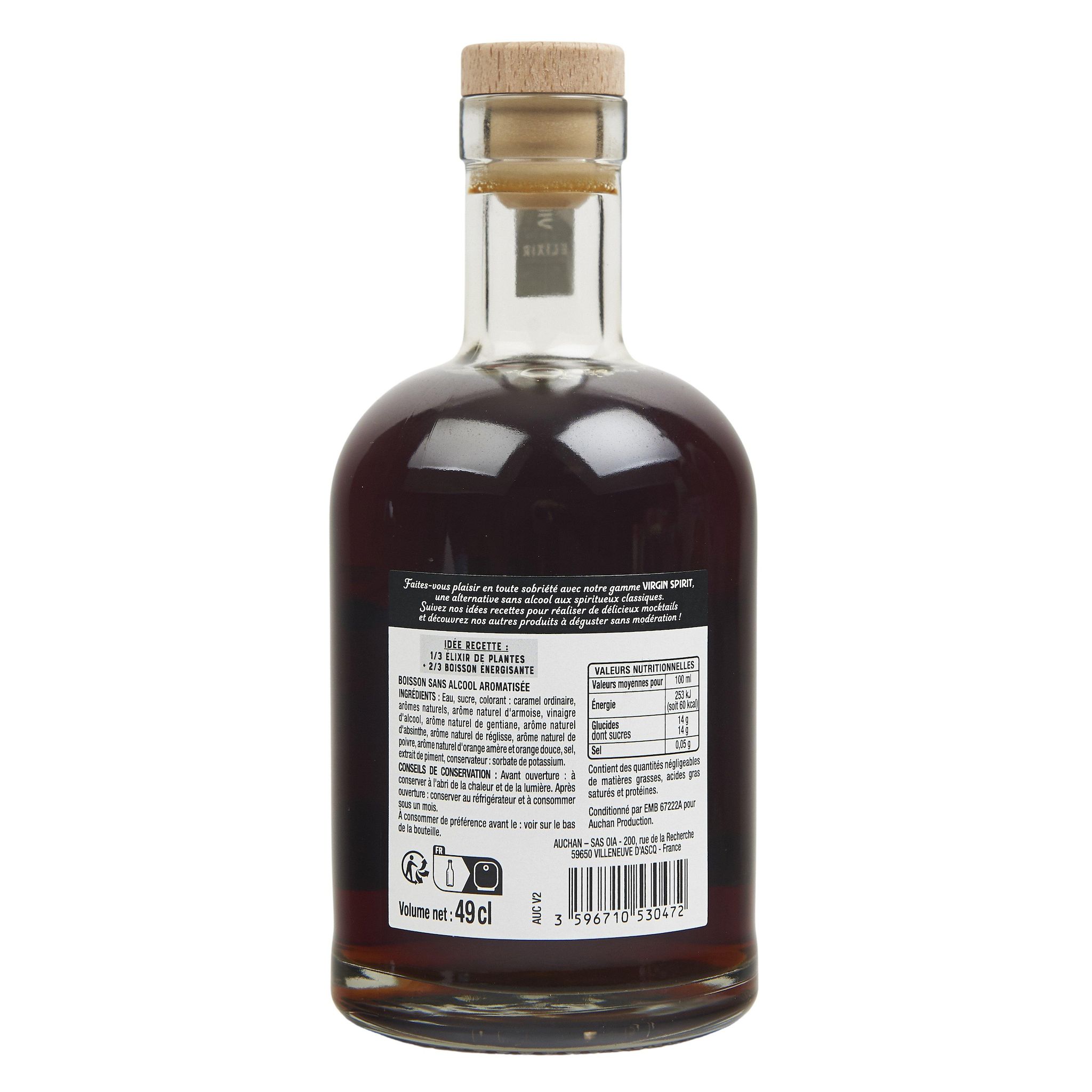 Voir la diapositive 2 : VIRGIN SPIRIT Elixir de plantes jaggi 49cl