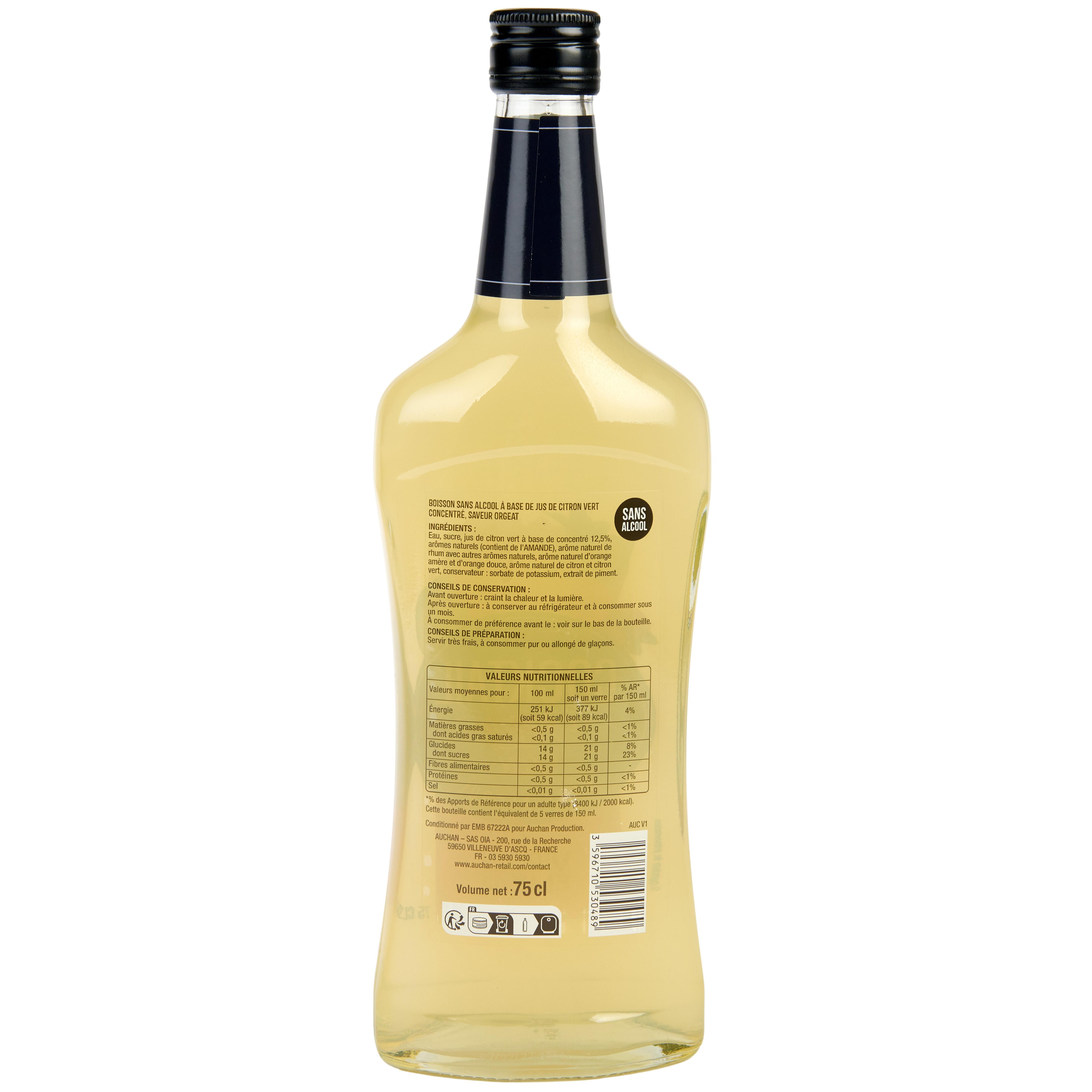 Voir la diapositive 2 : VIRGIN ELIXIR Cocktail sans alcool 75cl