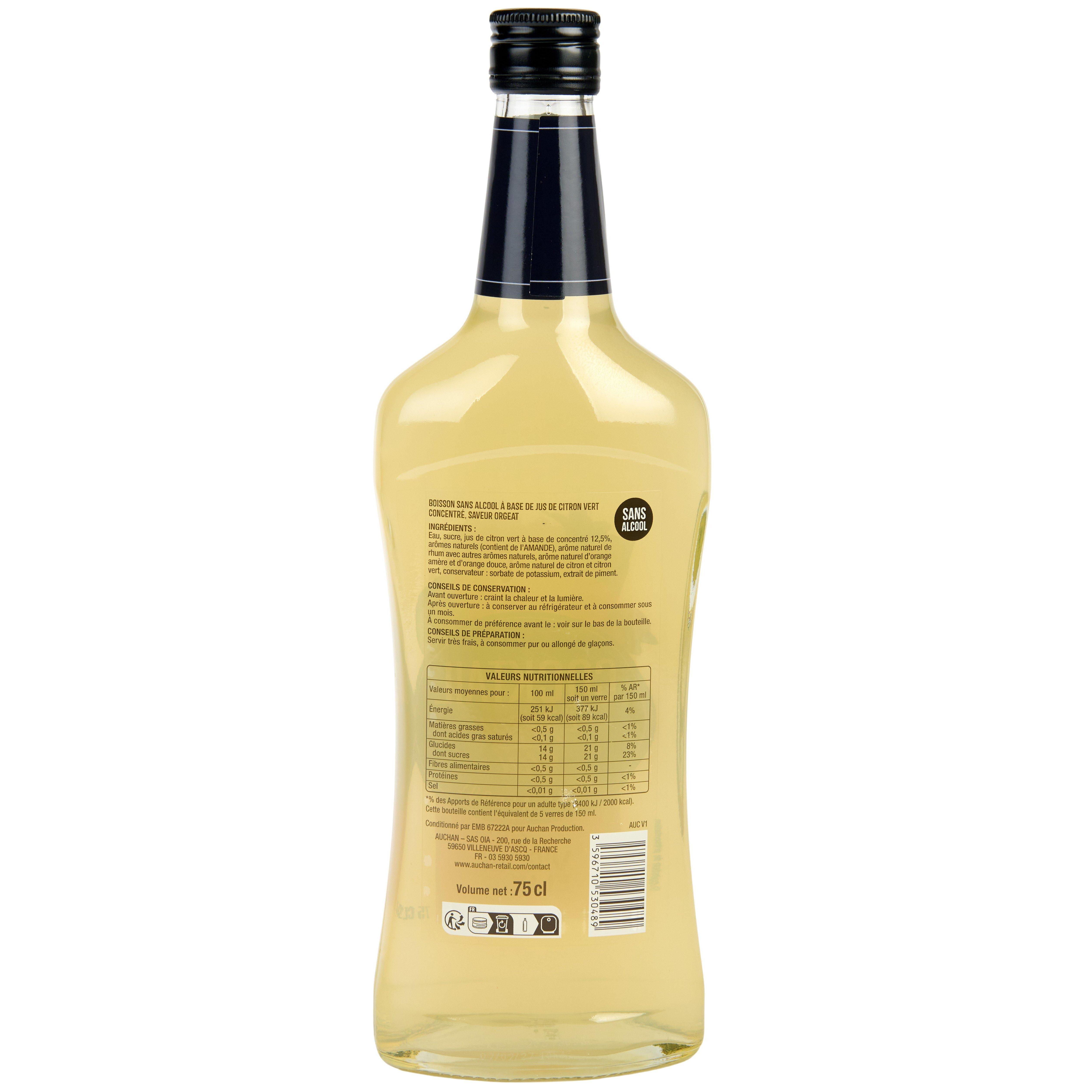 Voir la diapositive 3 : VIRGIN ELIXIR Cocktail sans alcool 75cl