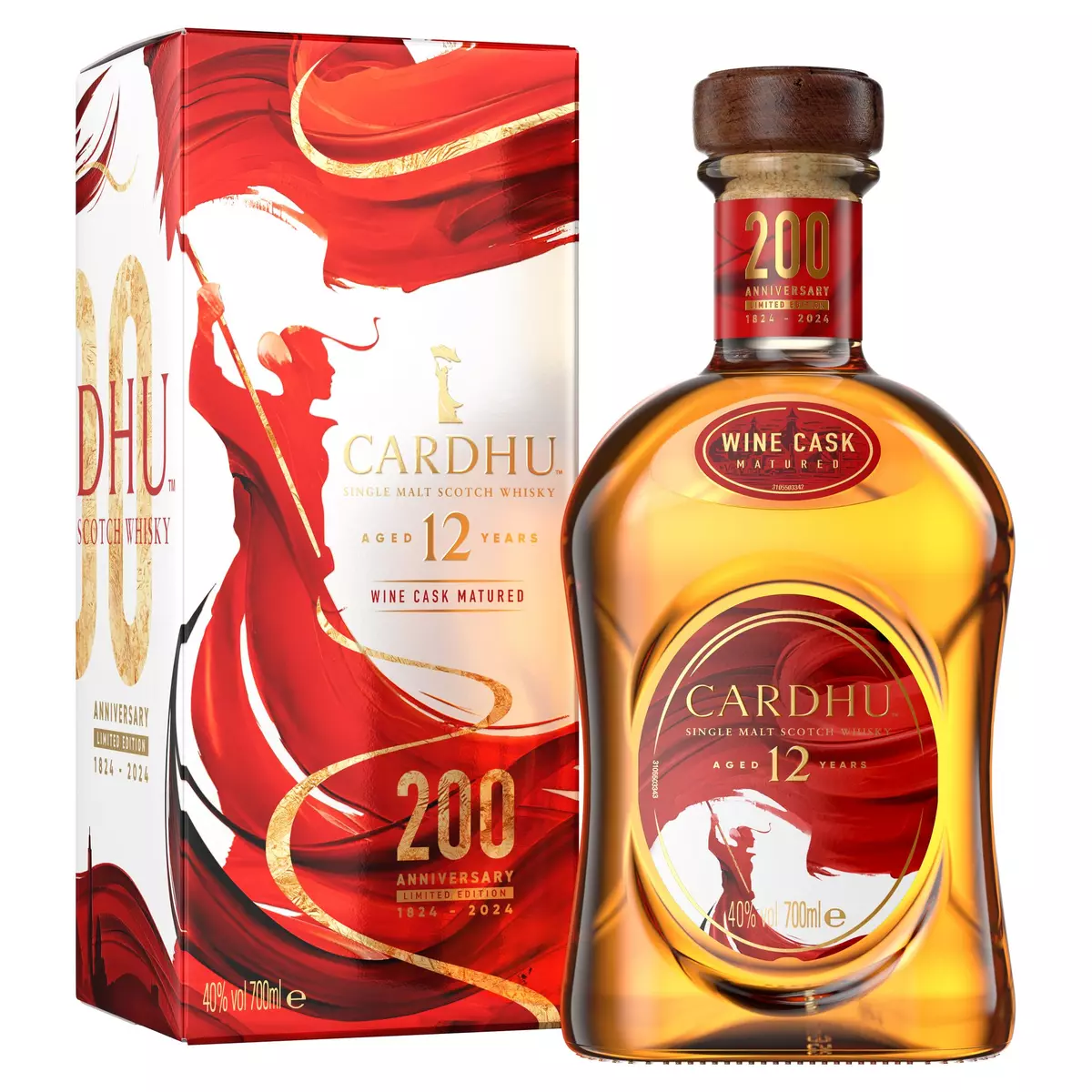 CARDHU Scotch whisky single malt 12 ans 40% 70cl pas cher 