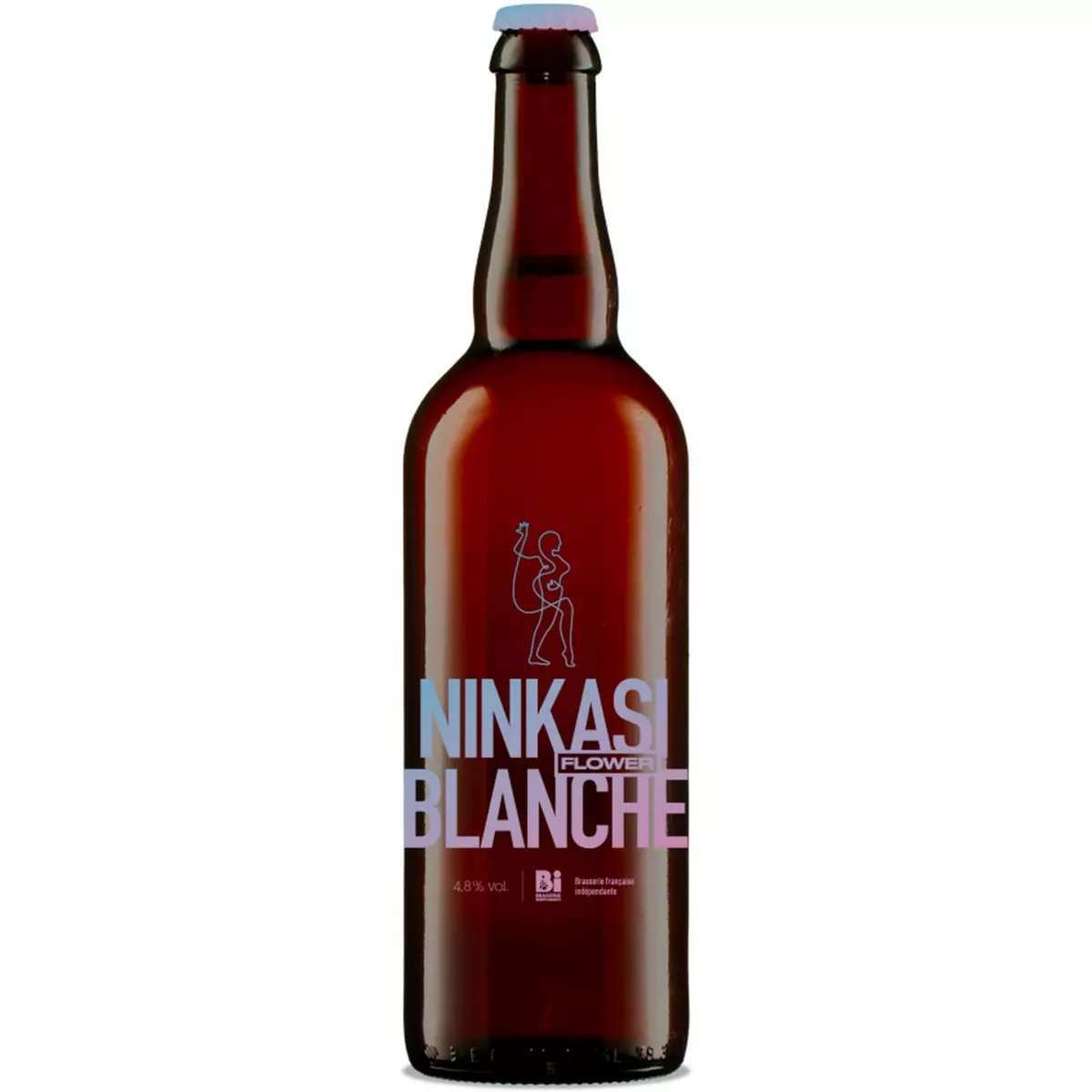 NINKASI Bière flower blanche 4.8% 75cl