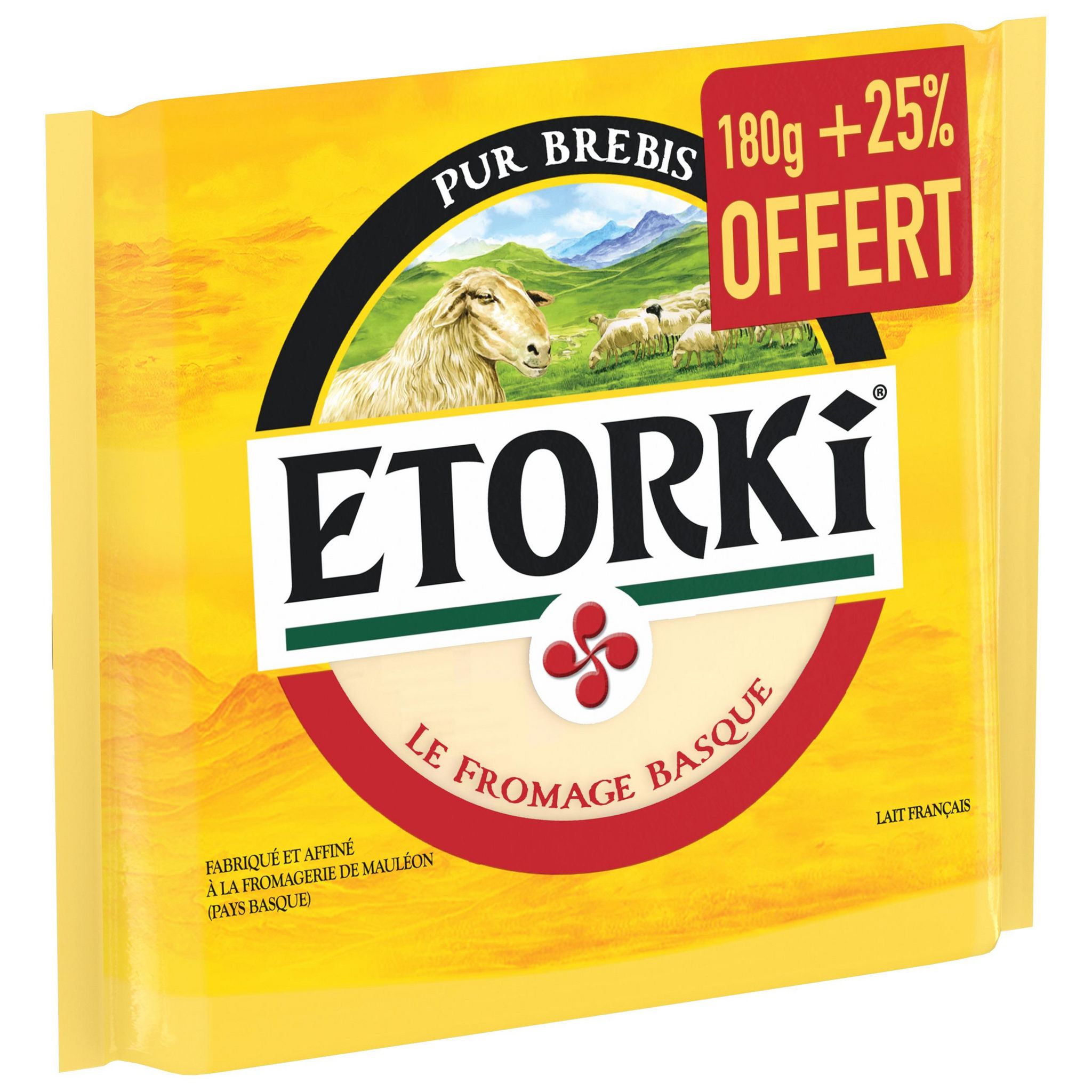 ETORKI Fromage de brebis basque 225g