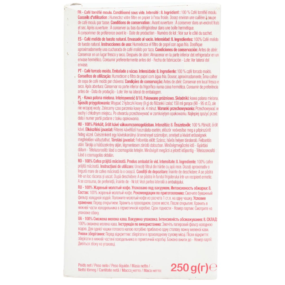 POUCE Café moulu 250g