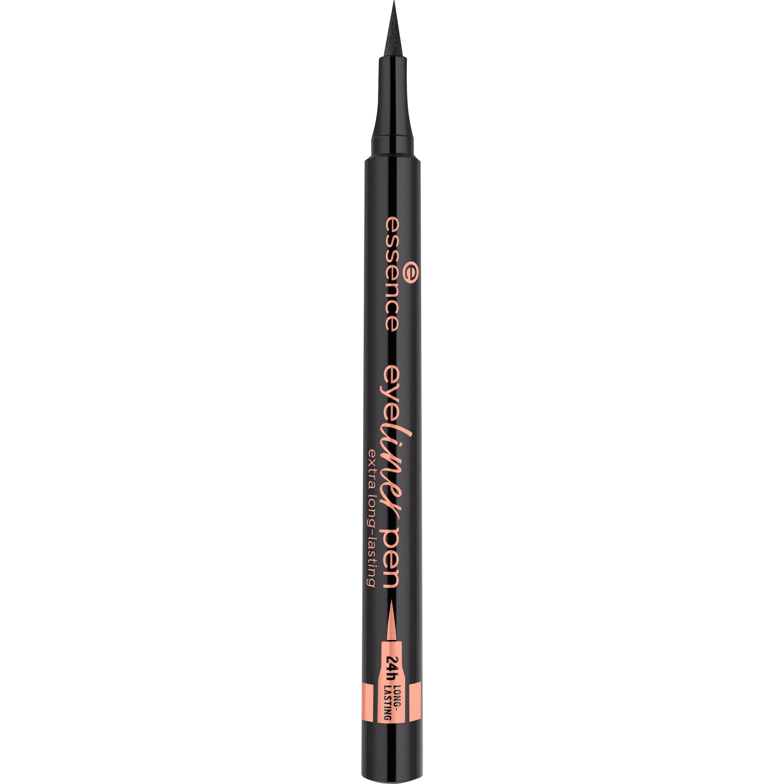 Voir la diapositive 2 : ESSENCE Eyeliner pen extra long lasting 010 blackest black 1.1ml