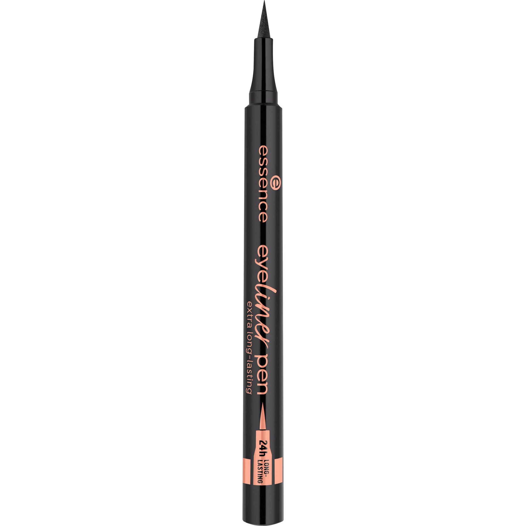 Voir la diapositive 2 : ESSENCE Crayon eyeliner extralong lasting 010 blackest black 1 pièce
