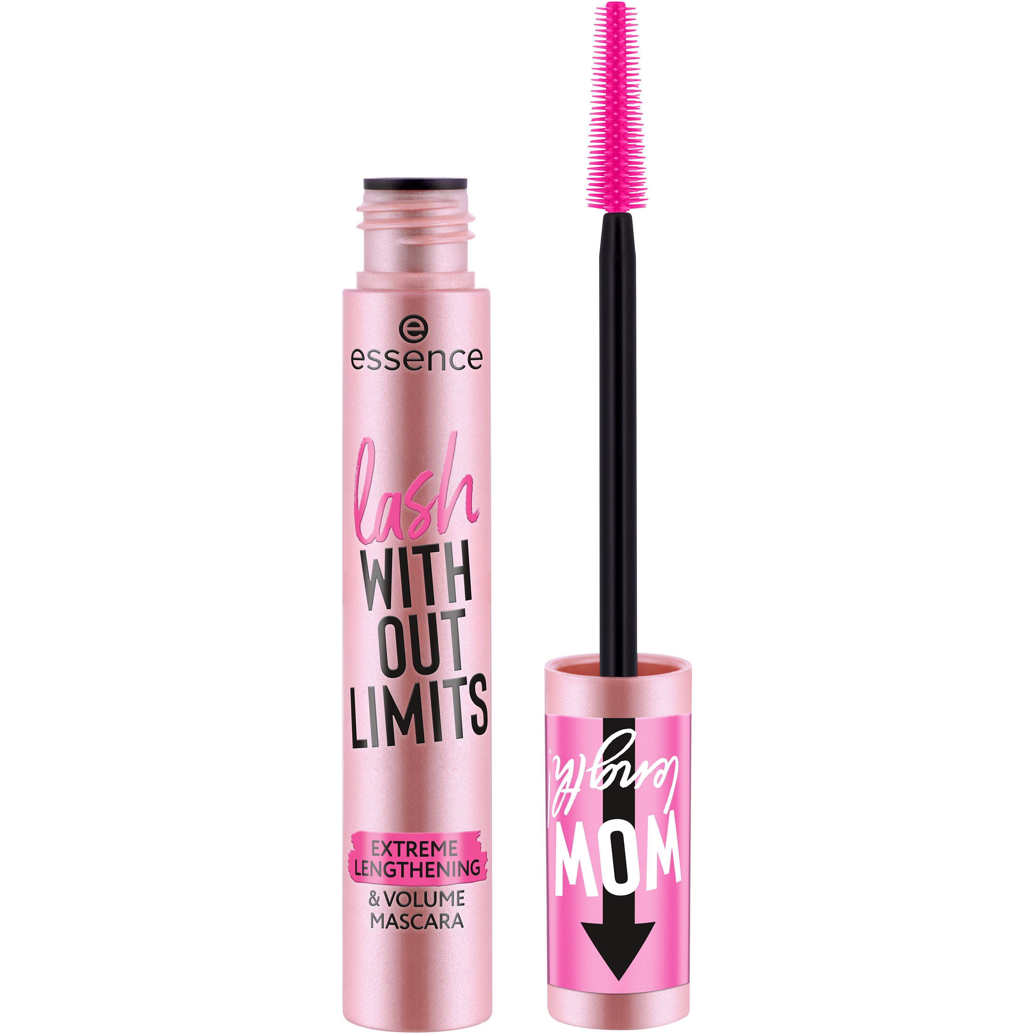 Voir la diapositive 2 : ESSENCE Lash without limits mascara volume 01 ultra black 13ml