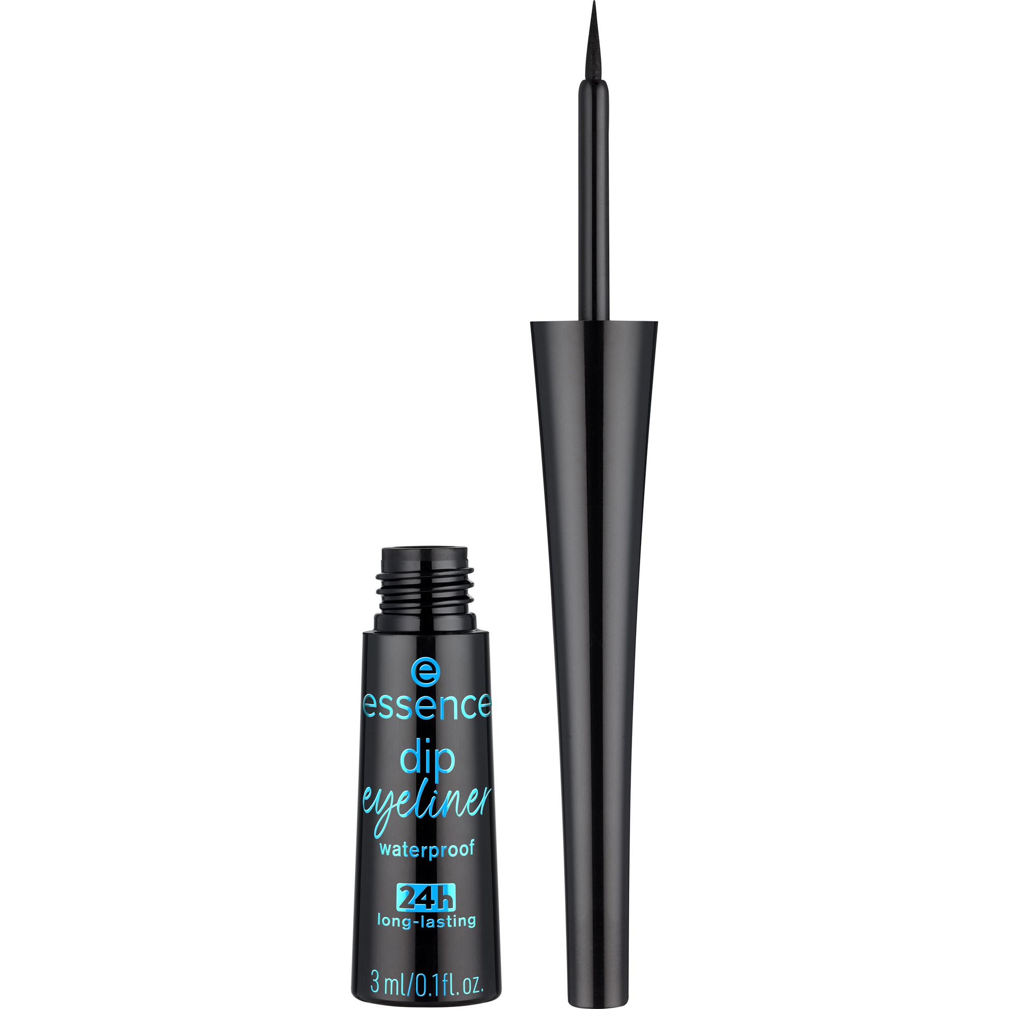 Voir la diapositive 2 : ESSENCE Dip eyeliner waterproof 24h long-lasting 01 black 3ml