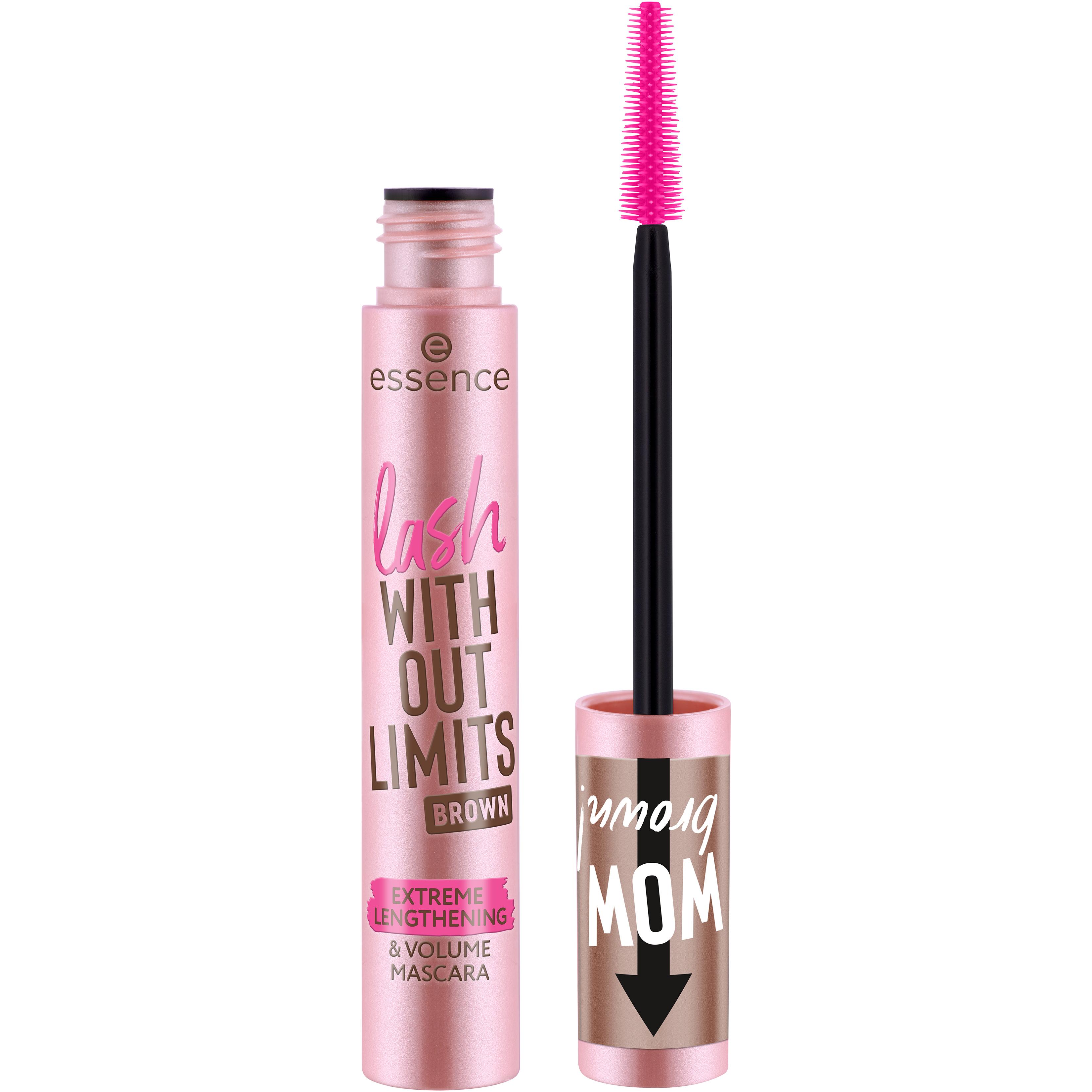Voir la diapositive 2 : ESSENCE Lash without limits mascara volume 02 brown 13ml