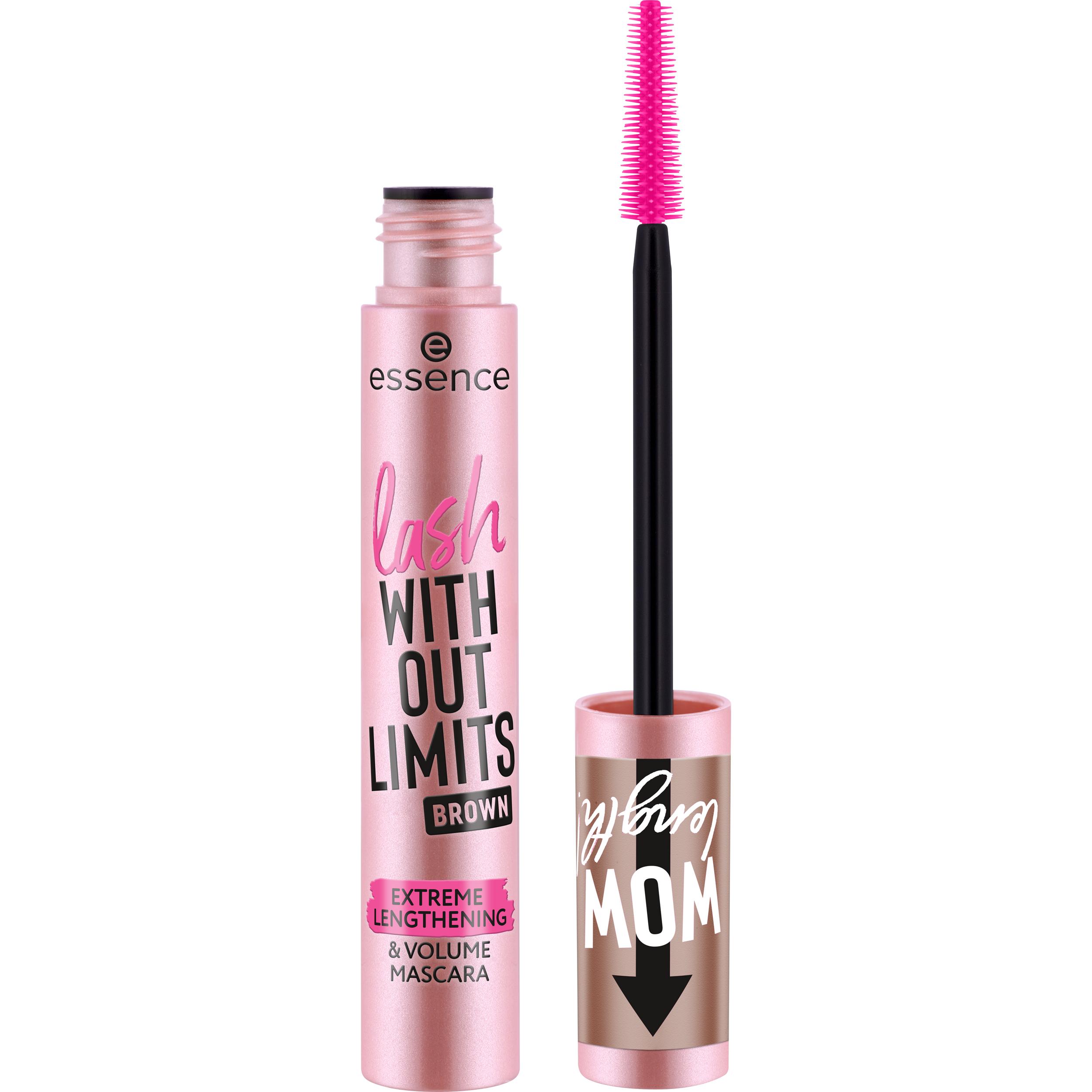 Voir la diapositive 3 : ESSENCE Lash without limits mascara volume 02 brown 13ml