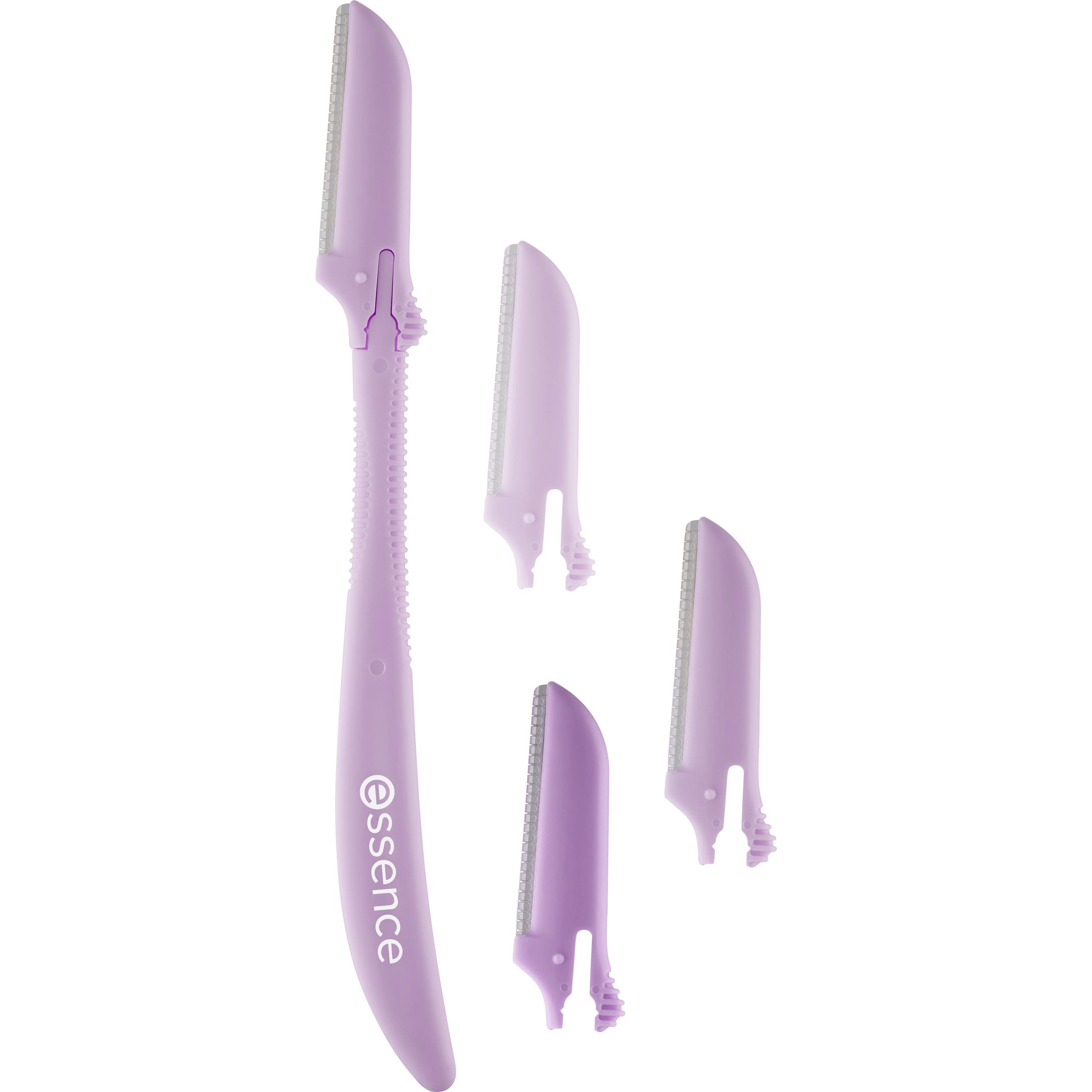 Voir la diapositive 2 : ESSENCE Rasoir à sourcils 1 rasoir + 3 recharges