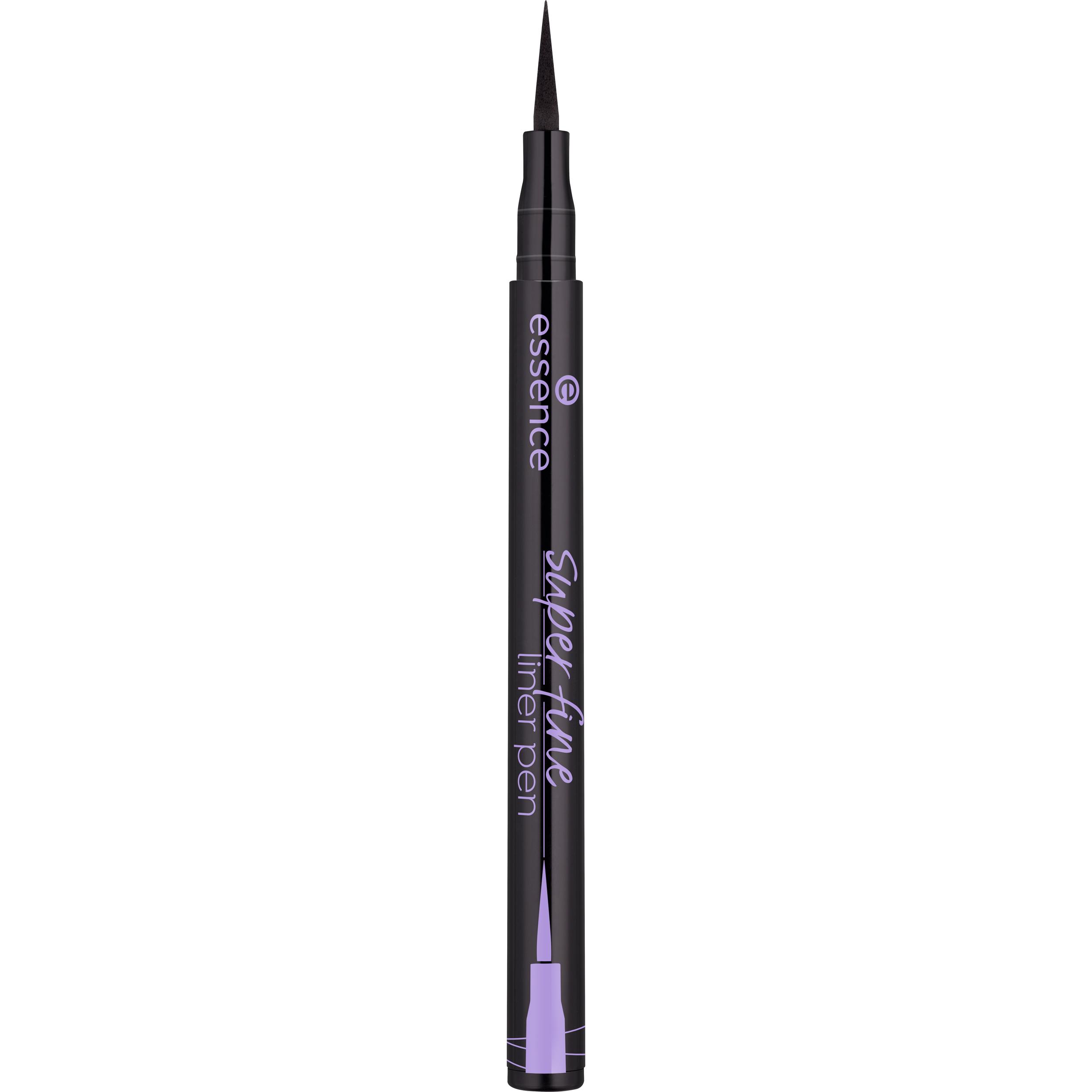 Voir la diapositive 2 : ESSENCE Superfine eyeliner pointe fine 01 deep black 1ml