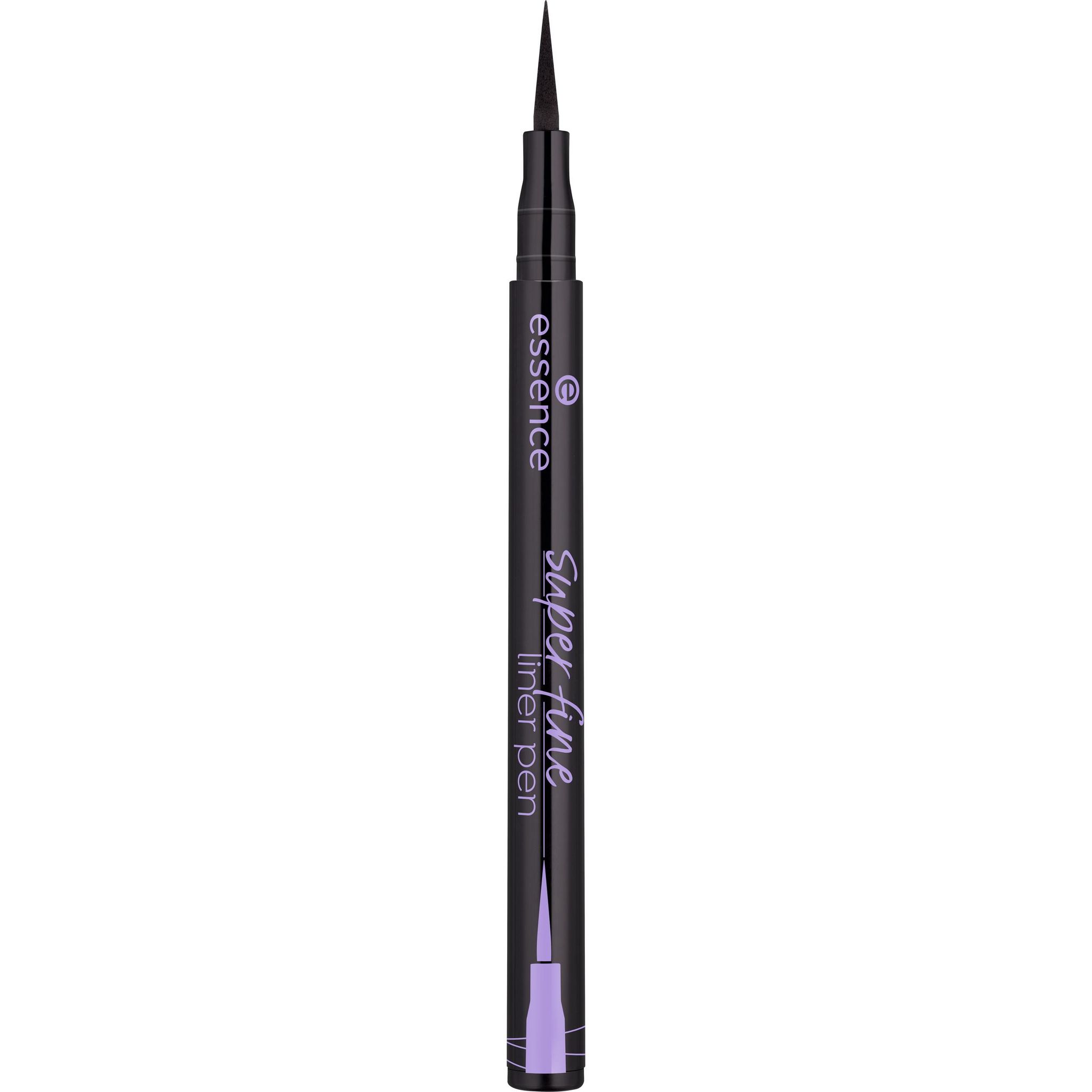 Voir la diapositive 2 : ESSENCE Superfine eyeliner pointe fine 01 deep black 1ml