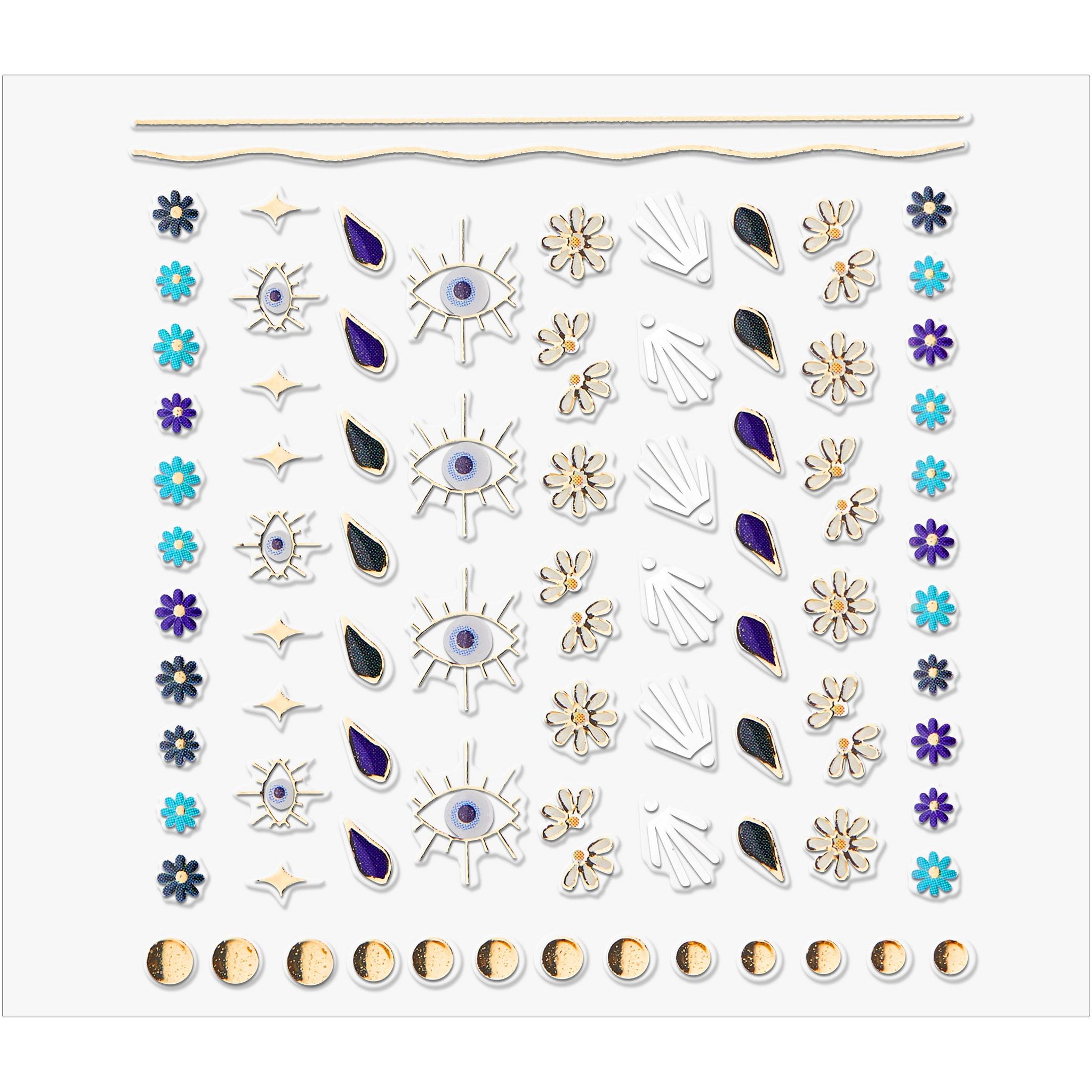 Voir la diapositive 2 : ESSENCE Stay bold it's gold stickers pour ongles 88 pièces