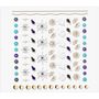 Voir la diapositive 2 : ESSENCE Stay bold it's gold stickers pour ongles 88 pièces