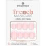 Voir la diapositive 2 : ESSENCE French manicure click-on nails faux ongles 01 classic french 12 pièces