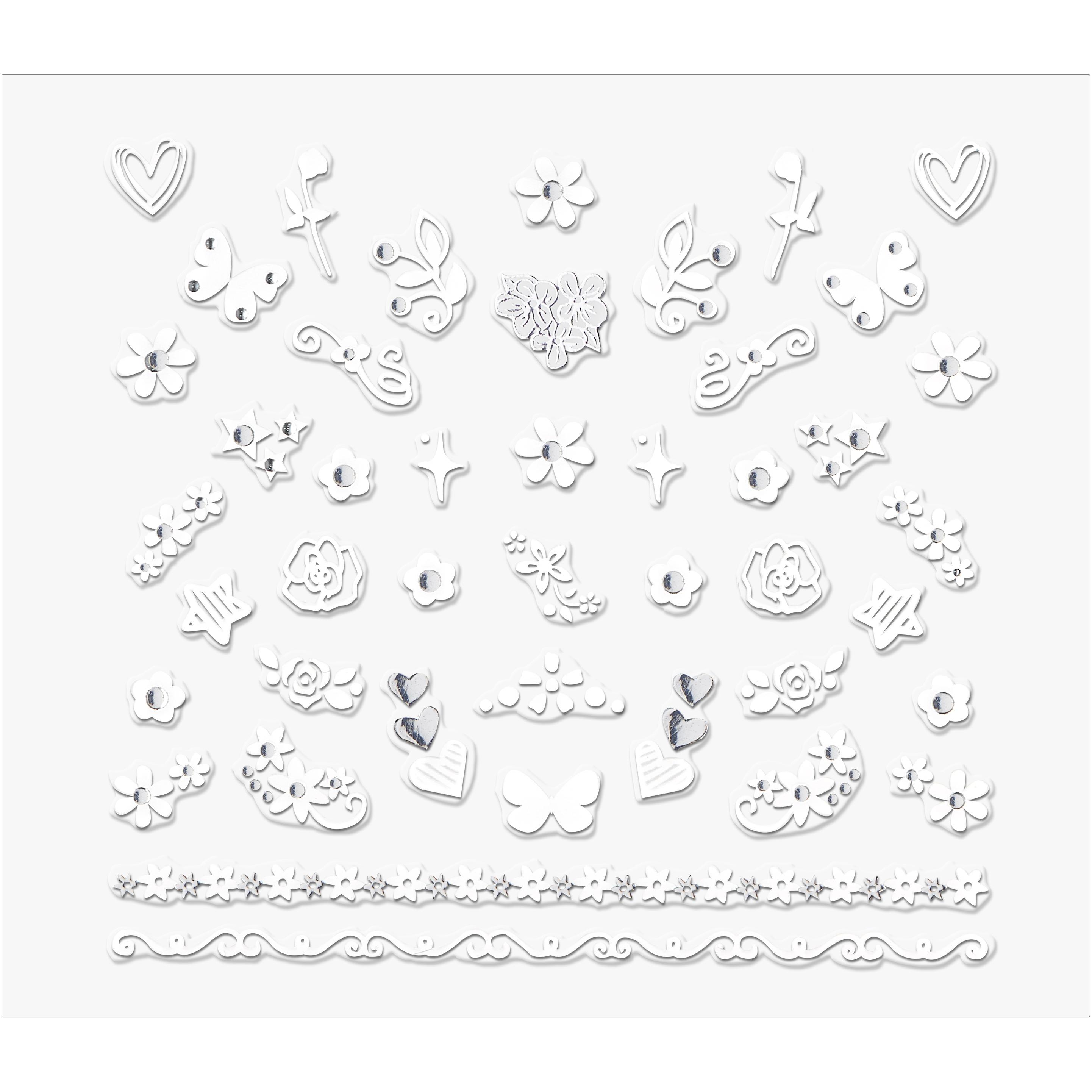 Voir la diapositive 2 : ESSENCE Today's mood cute stickers pour ongles 44 pièces