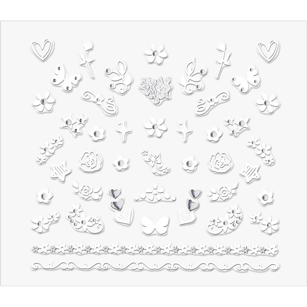 ESSENCE Today's mood cute stickers pour ongles 44 pièces