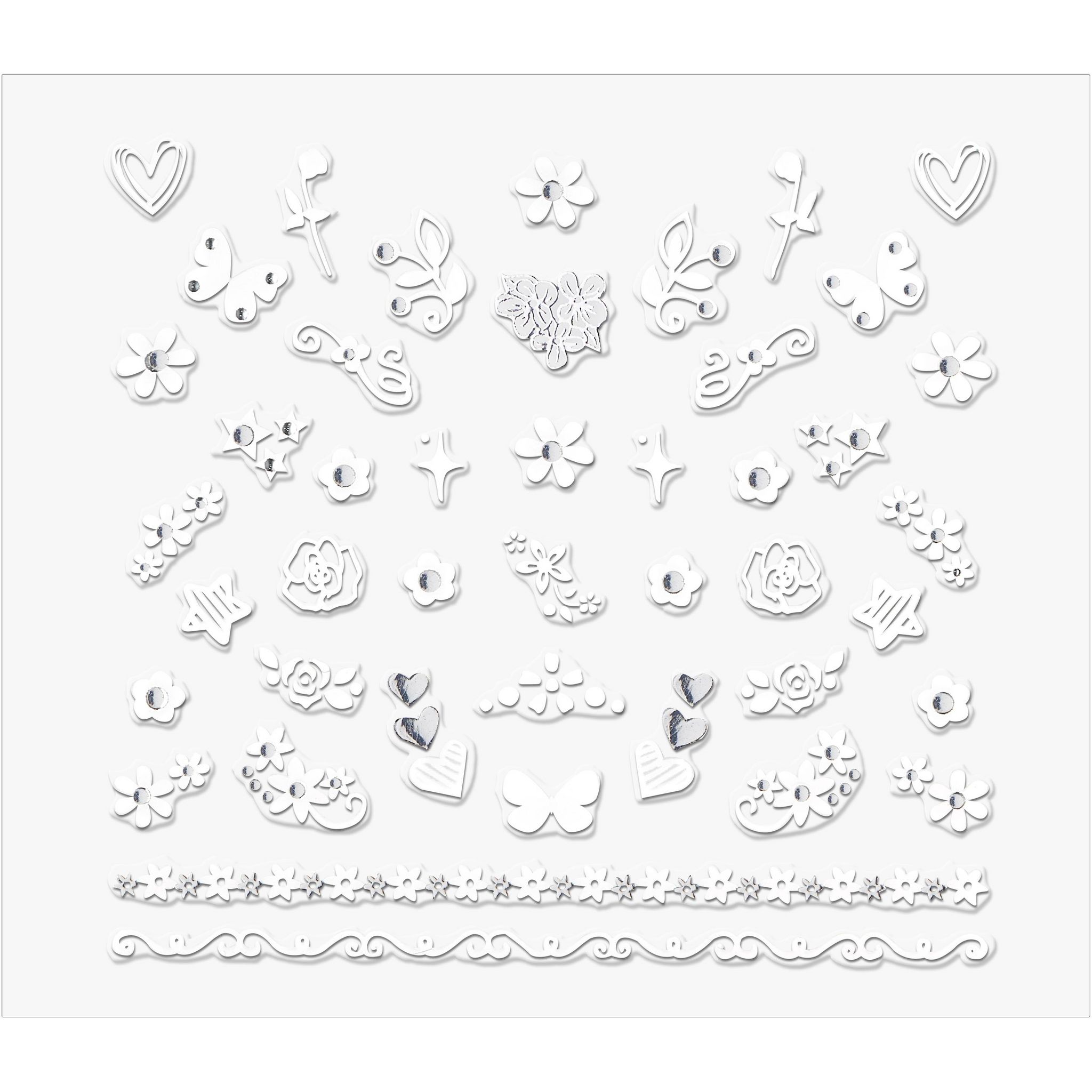 Voir la diapositive 2 : ESSENCE Today's mood cute stickers pour ongles 44 pièces