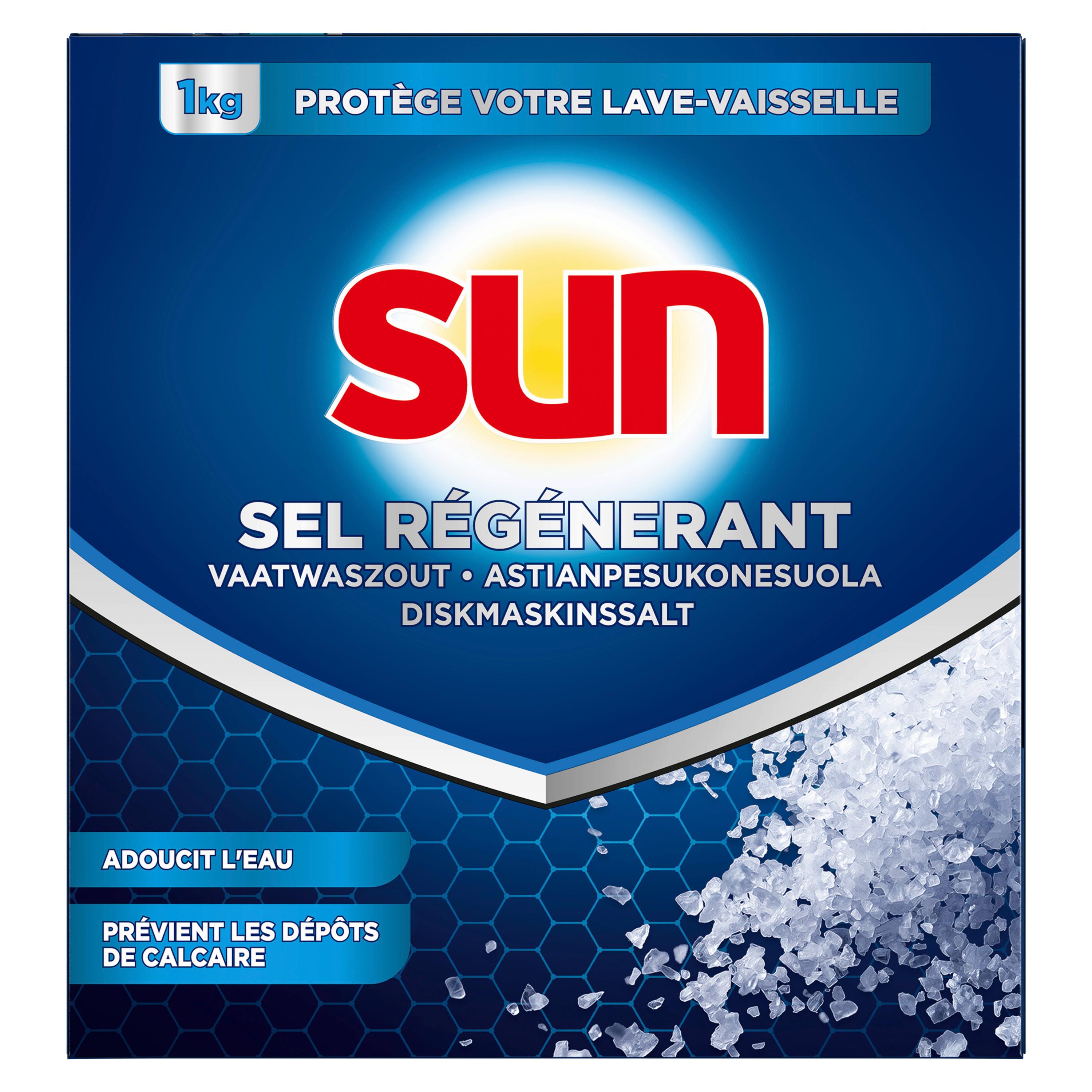 SUN Sel régénérant lave-vaisselle 1kg