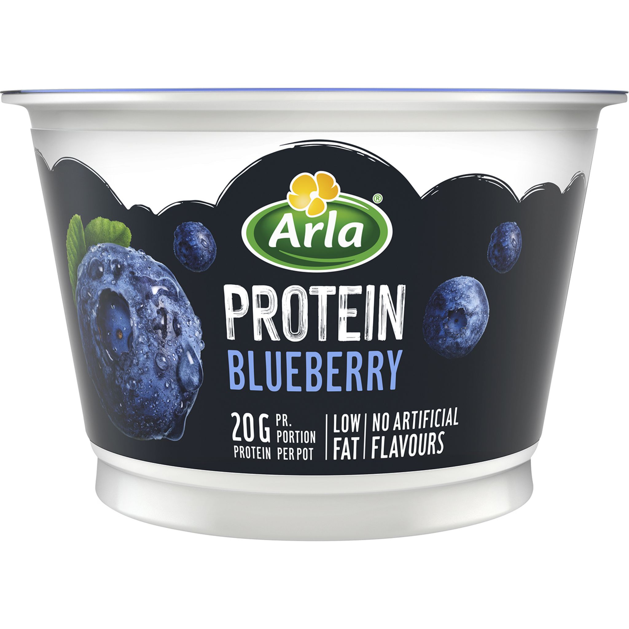 ARLA Yaourt protéiné saveur myrtille 200g