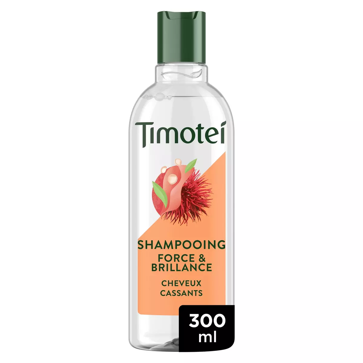 TIMOTEI BIO Shampooing nourrissant à l'huile de ricin 300ml