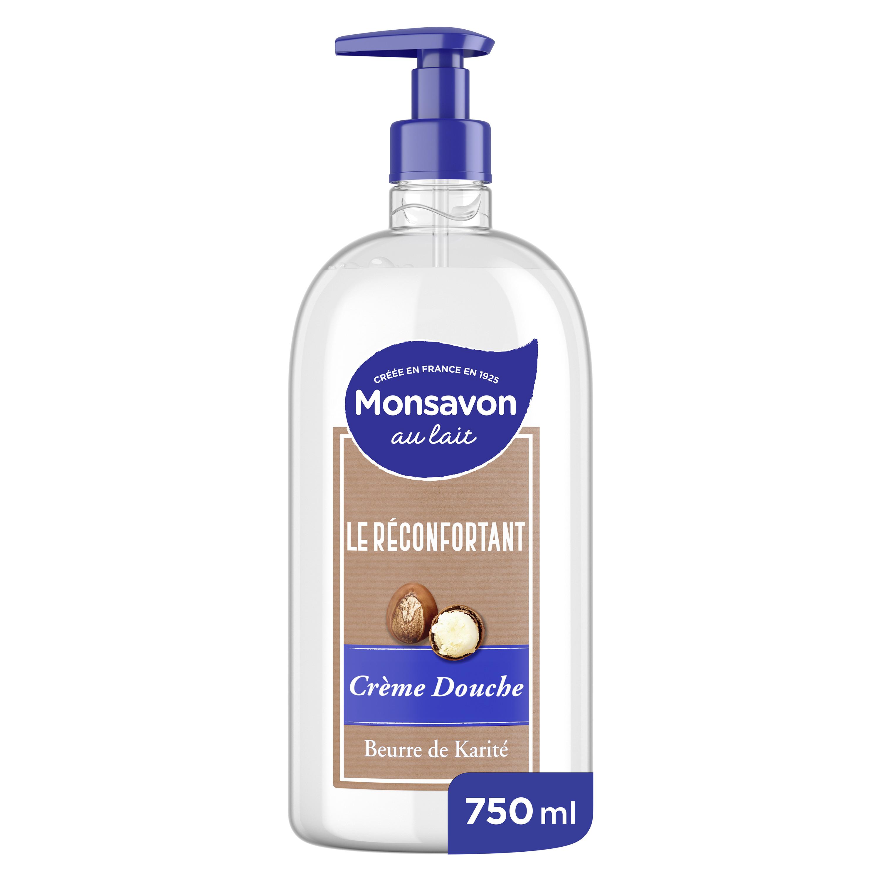 Voir la diapositive 2 : MONSAVON Crème de douche le réconfortant 750ml