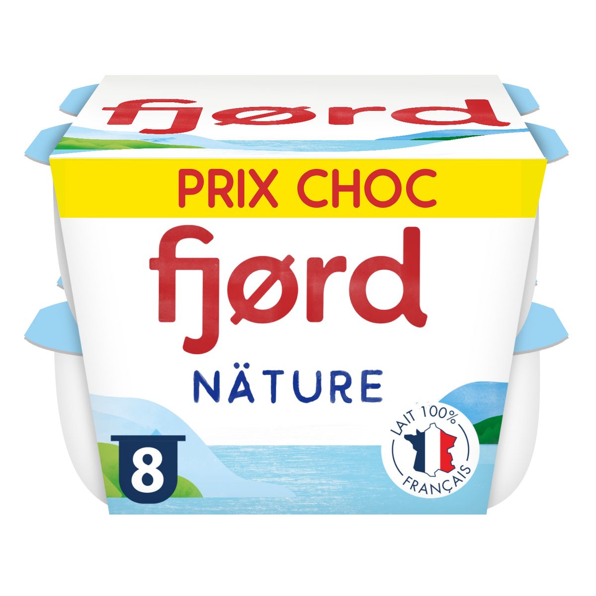 FJORD Fromage blanc nature 8x125g